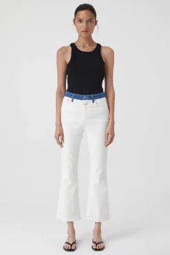 CLOSED Mager>Skinny Jeans - Stijlnaam Hi-Sun Creme