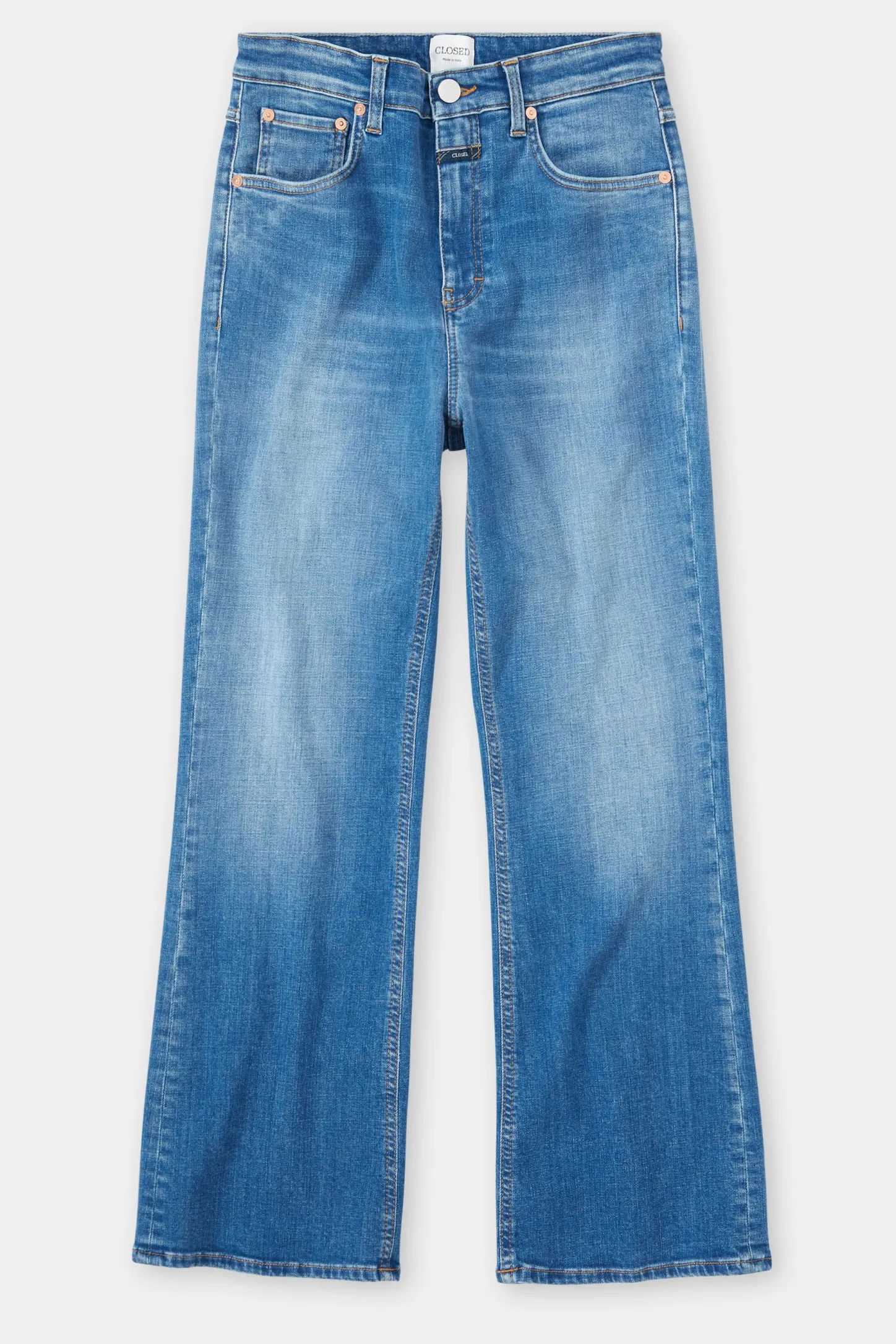 CLOSED Eco-Denim>Skinny Jeans - Stijlnaam Hi-Sun Midden Blauw