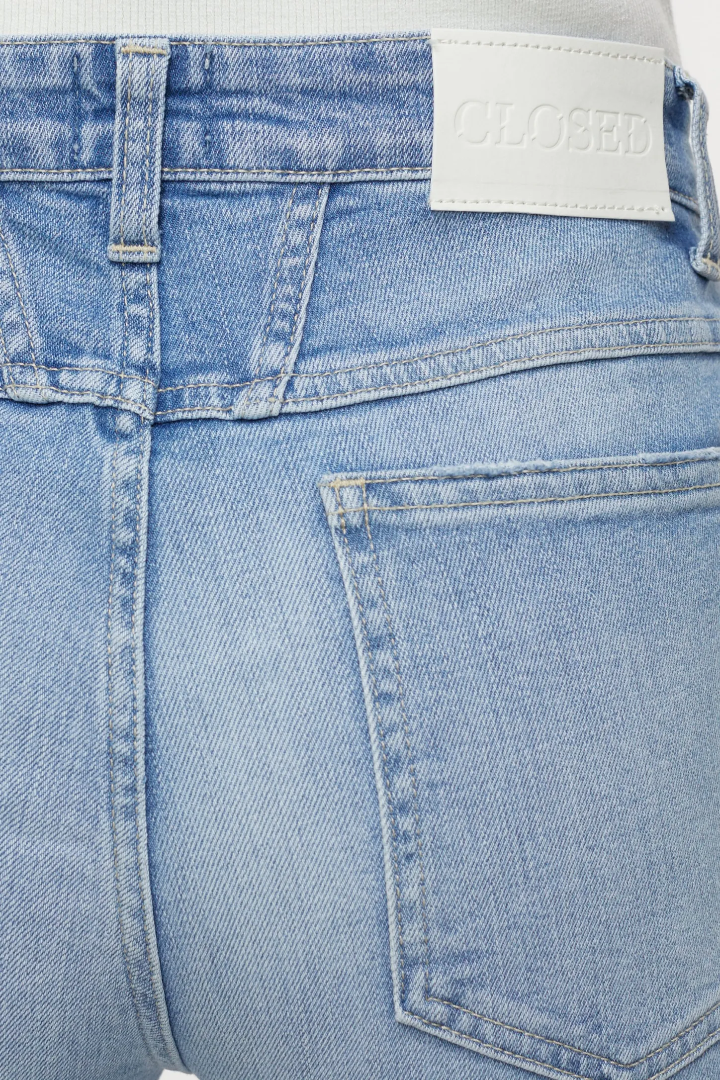 CLOSED Eco-Denim>Skinny Jeans - Stijlnaam Rawlin Lichtblauw