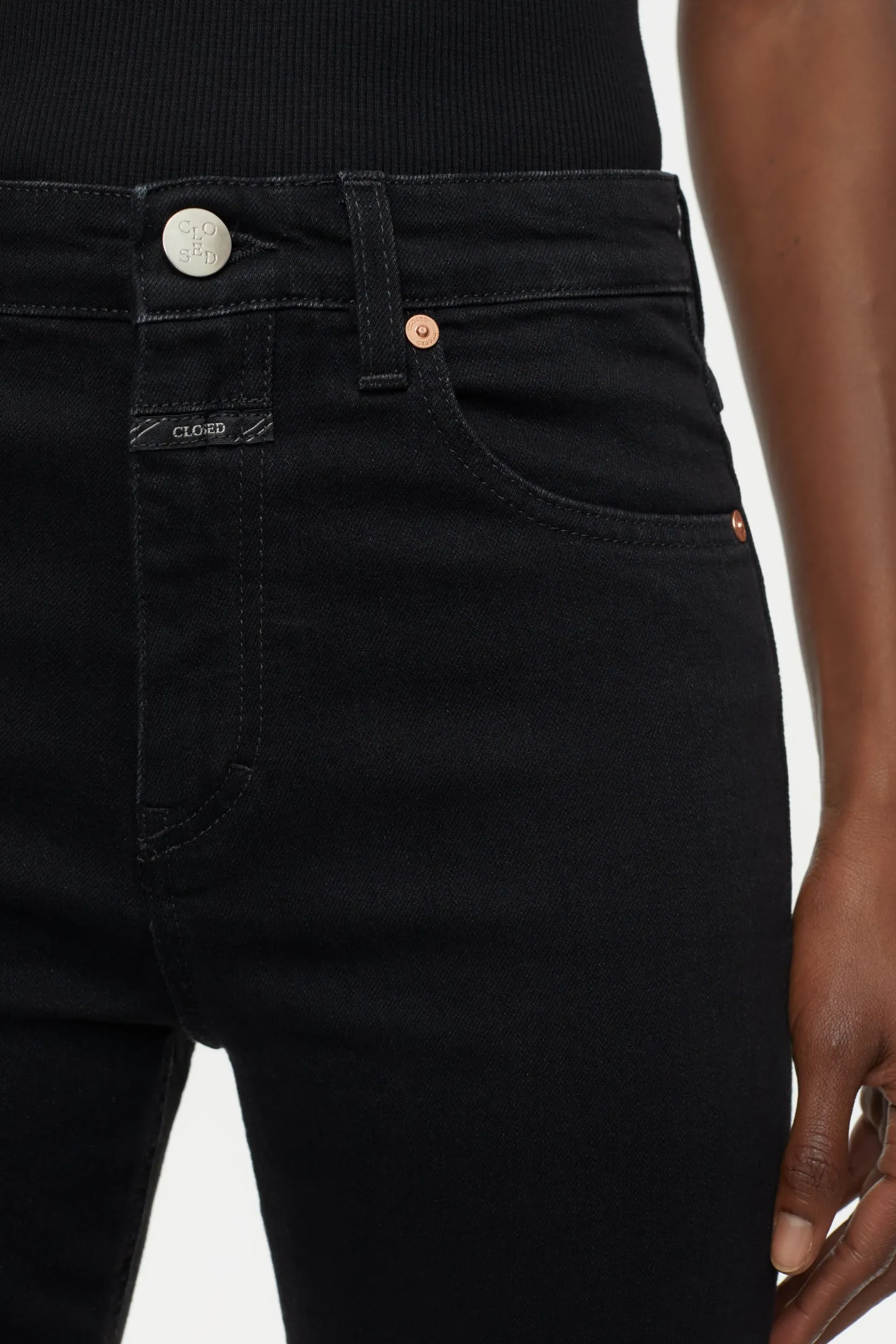 CLOSED Mager>Skinny Jeans - Stijlnaam Rawlin Donker Grijs