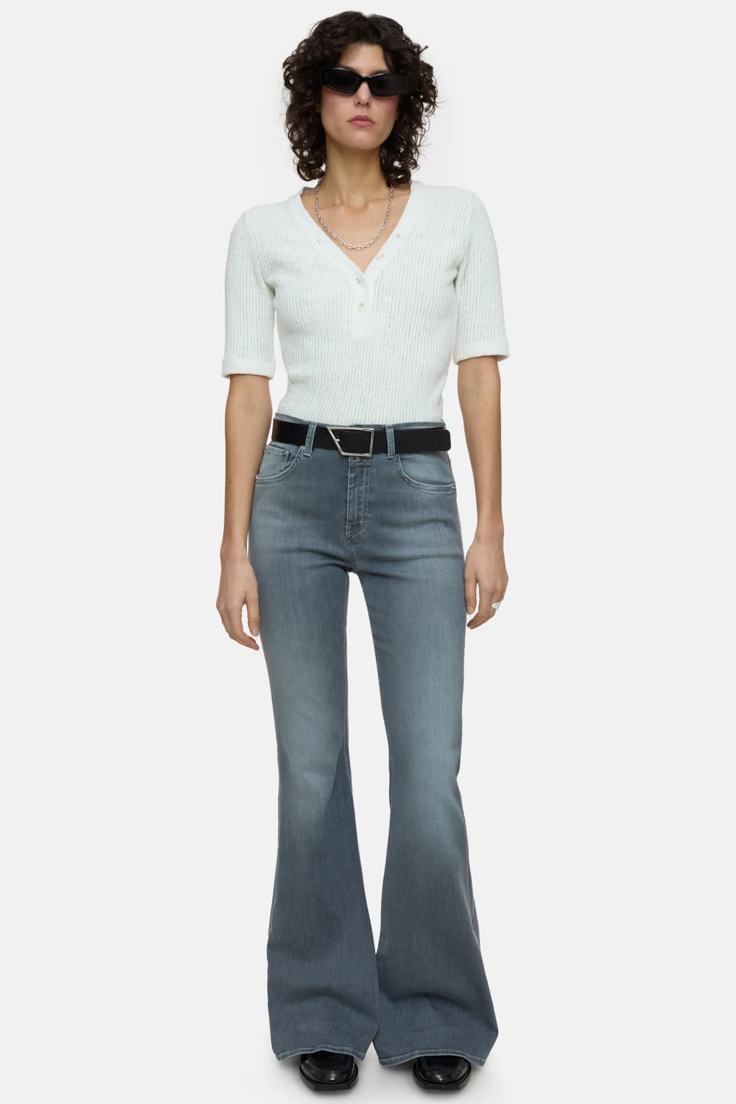 CLOSED Lange Denim>Skinny Jeans - Stijlnaam Rawlin Midden Grijs