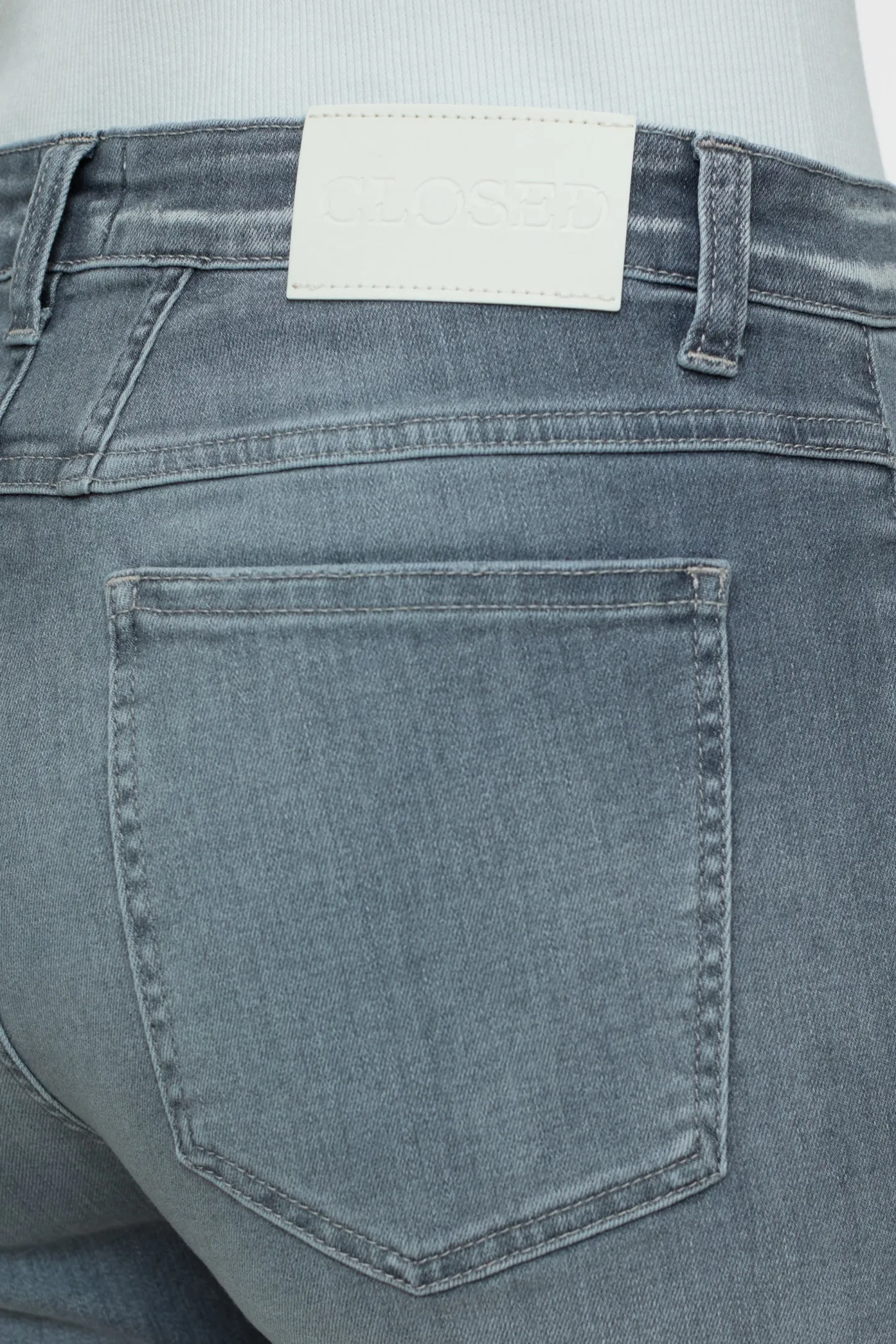 CLOSED Lange Denim>Skinny Jeans - Stijlnaam Rawlin Midden Grijs