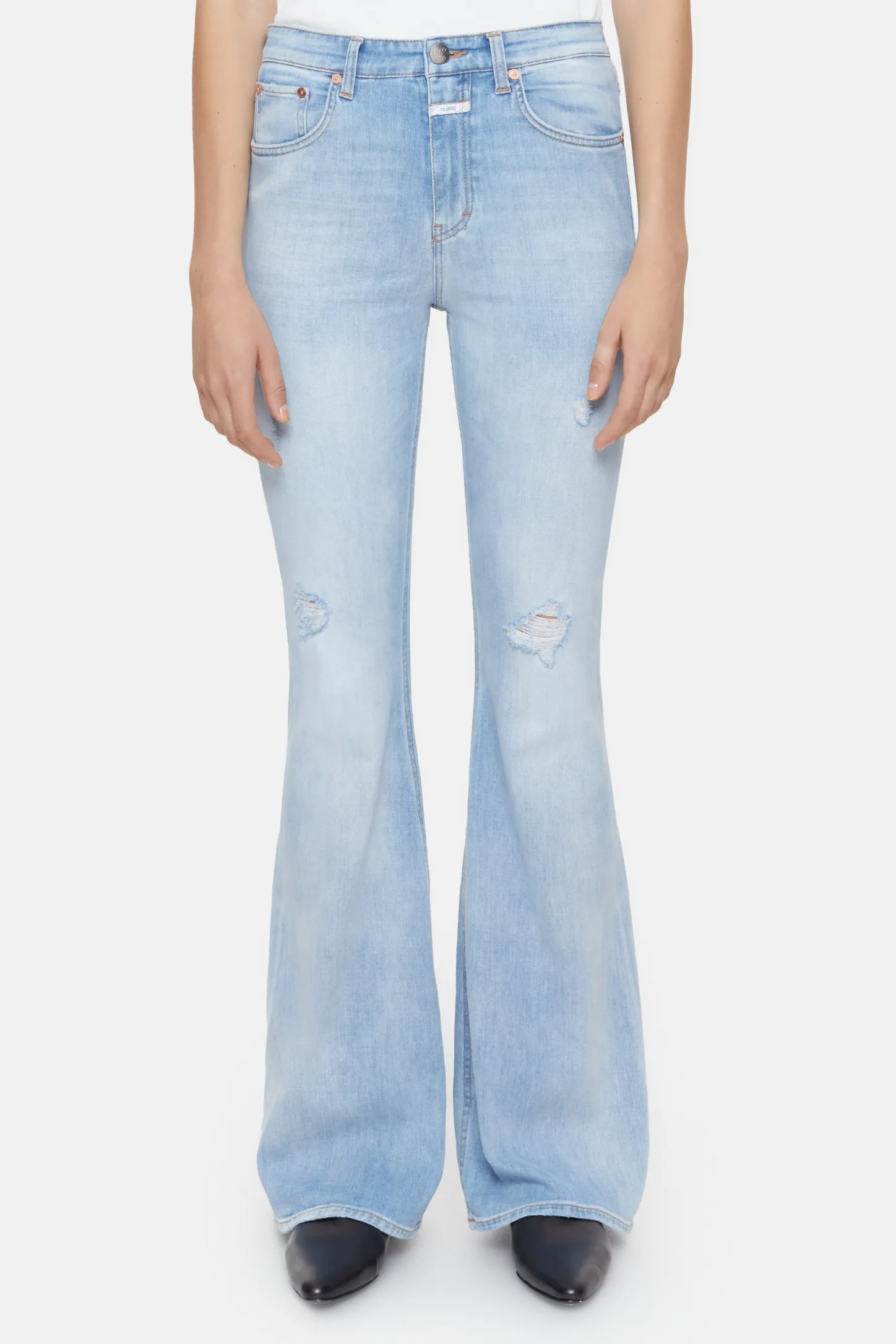 CLOSED Mager>Skinny Jeans - Stijlnaam Rawlin Lichtblauw