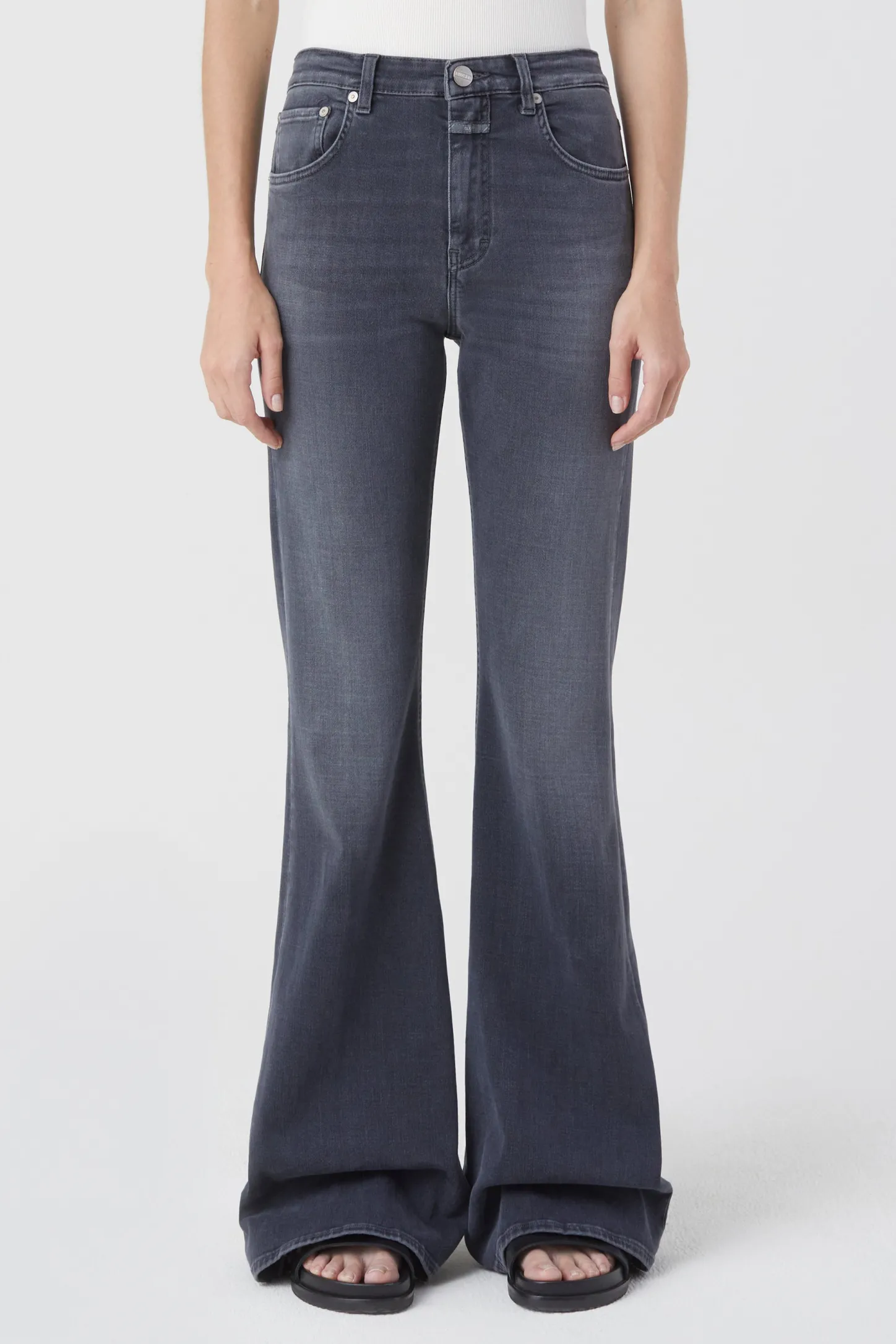 CLOSED Lange Denim>Skinny Jeans - Stijlnaam Rawlin Donker Grijs