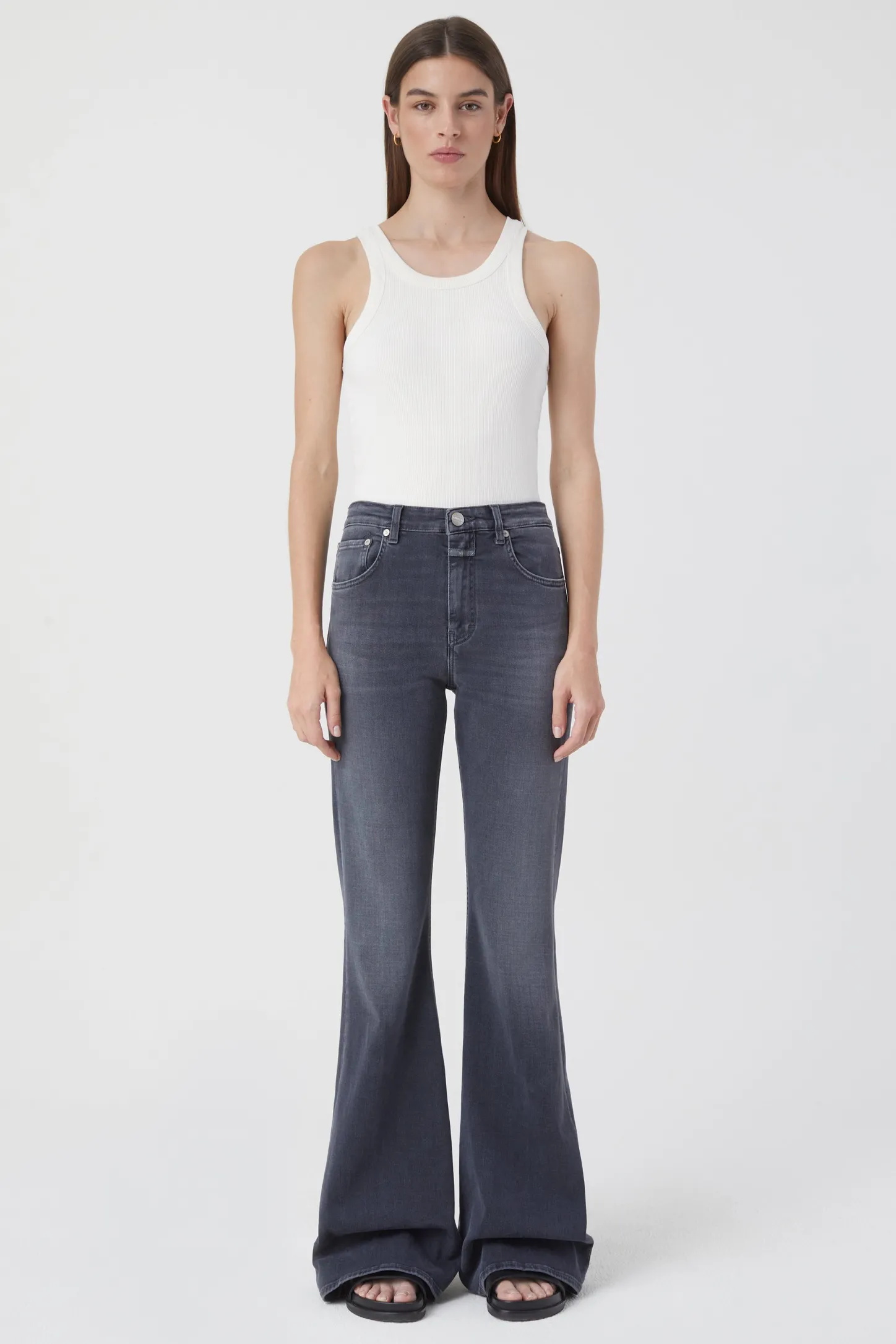 CLOSED Mager>Skinny Jeans - Stijlnaam Rawlin Donker Grijs