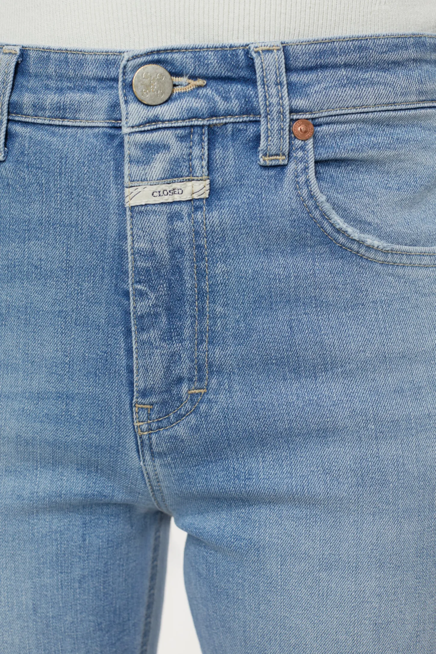 CLOSED Mager>Skinny Jeans - Stijlnaam Rawlin Lichtblauw