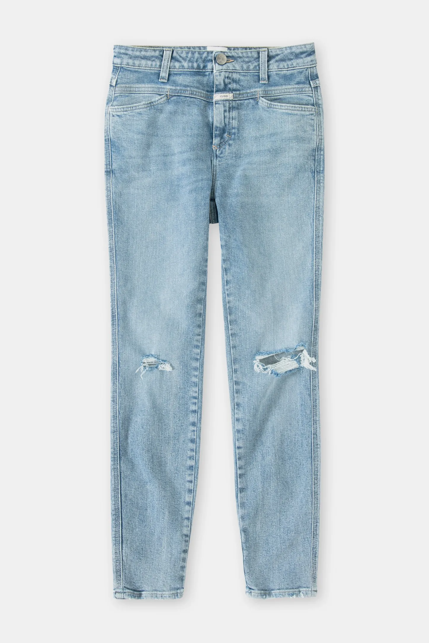 CLOSED Jeans>Skinny Jeans - Stijlnaam Skinny Pusher Midden Blauw