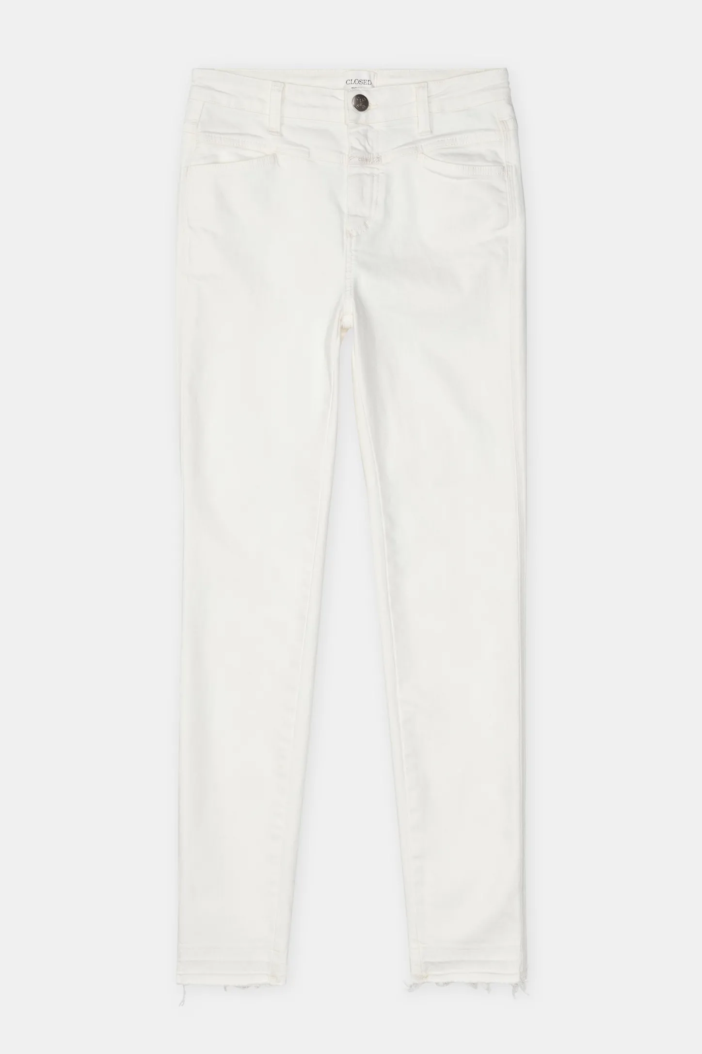 CLOSED Mager>Skinny Jeans - Stijlnaam Skinny Pusher Ivoor