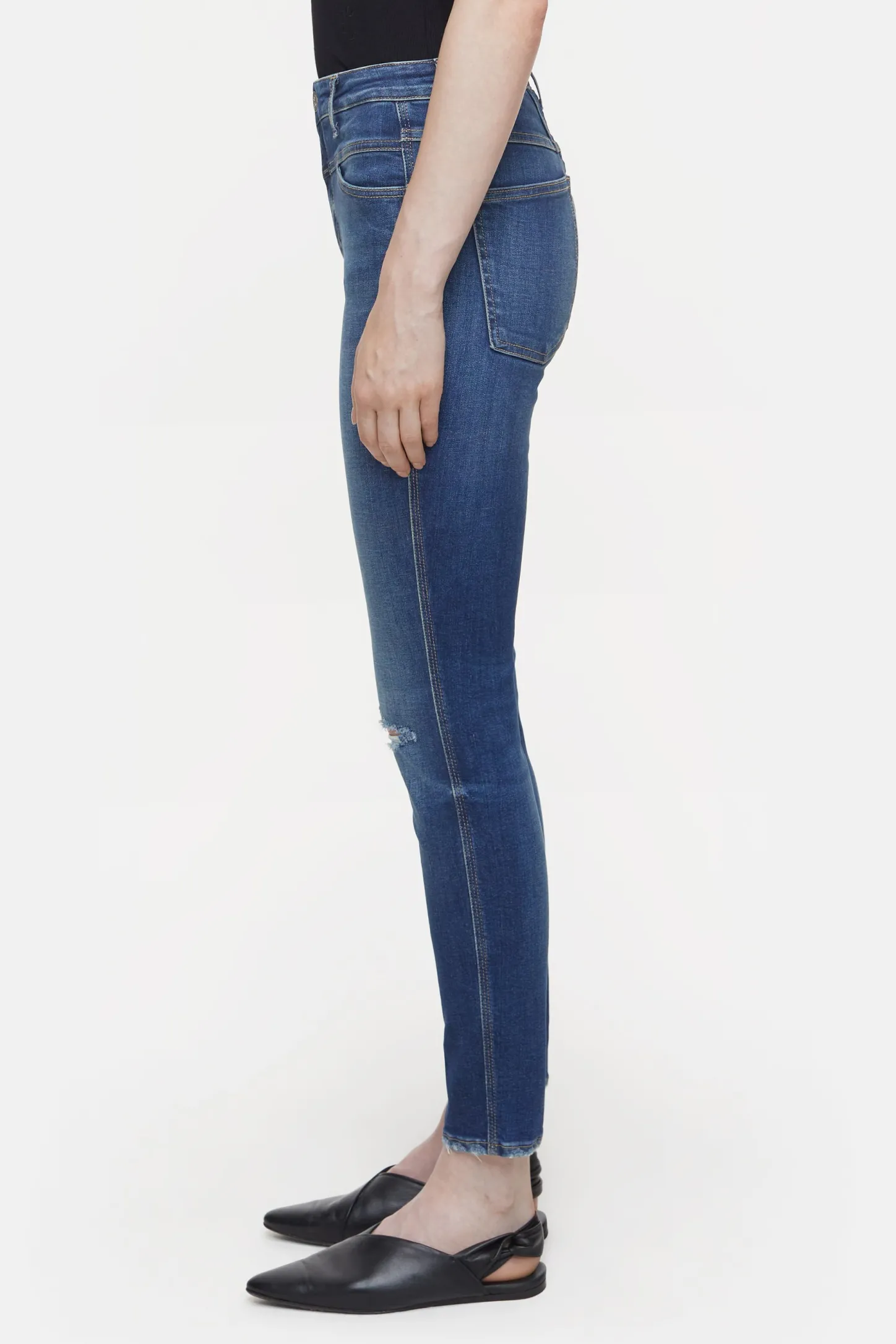 CLOSED Mager>Skinny Jeans - Stijlnaam Skinny Pusher Donkerblauw