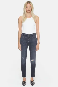 CLOSED X-Pocket-Familie>Skinny Jeans - Stijlnaam Skinny Pusher Donker Grijs