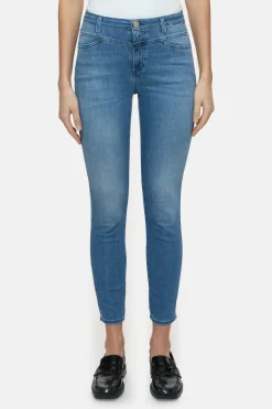 CLOSED Jeans>Skinny Jeans - Stijlnaam Skinny Pusher Midden Blauw