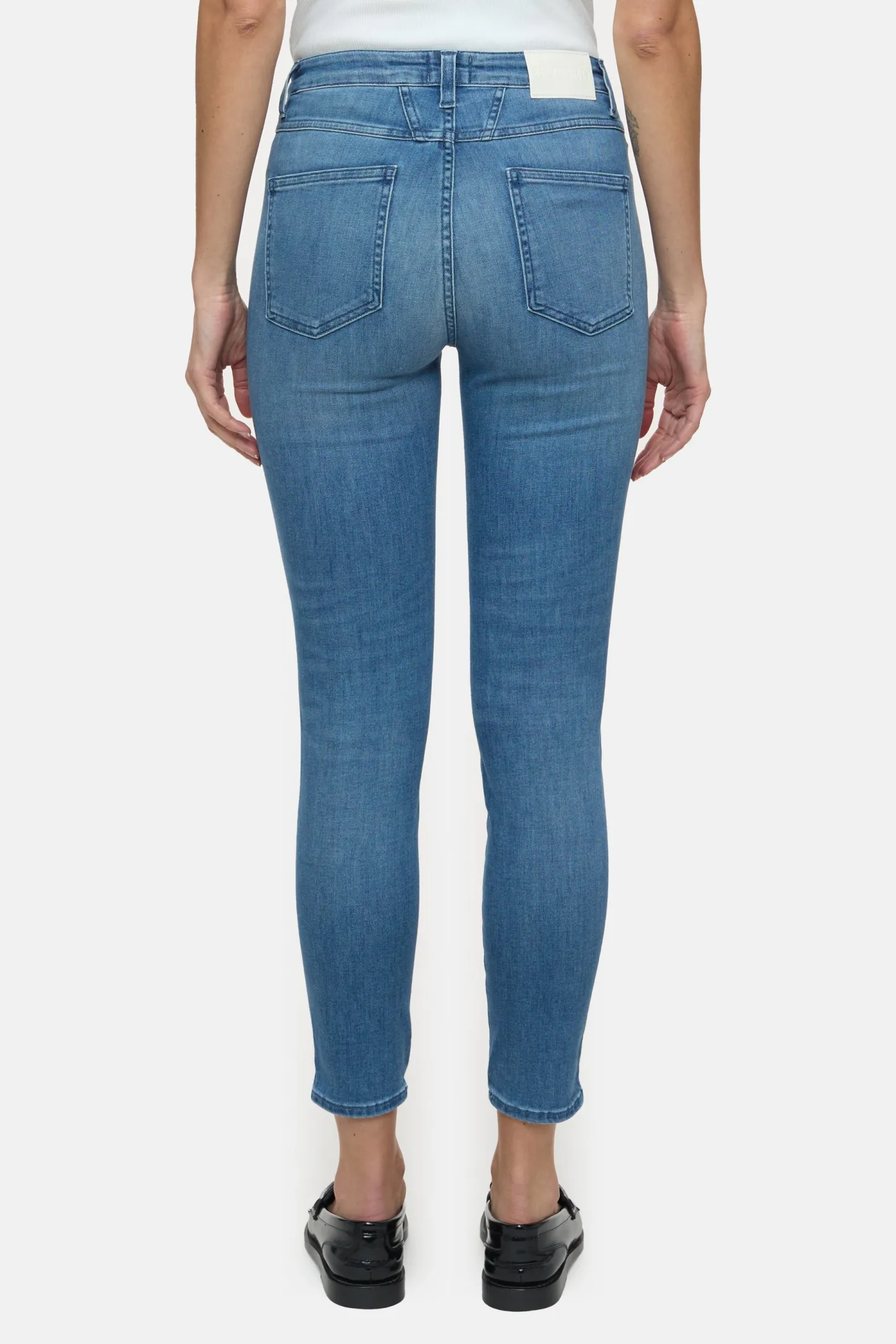 CLOSED Jeans>Skinny Jeans - Stijlnaam Skinny Pusher Midden Blauw