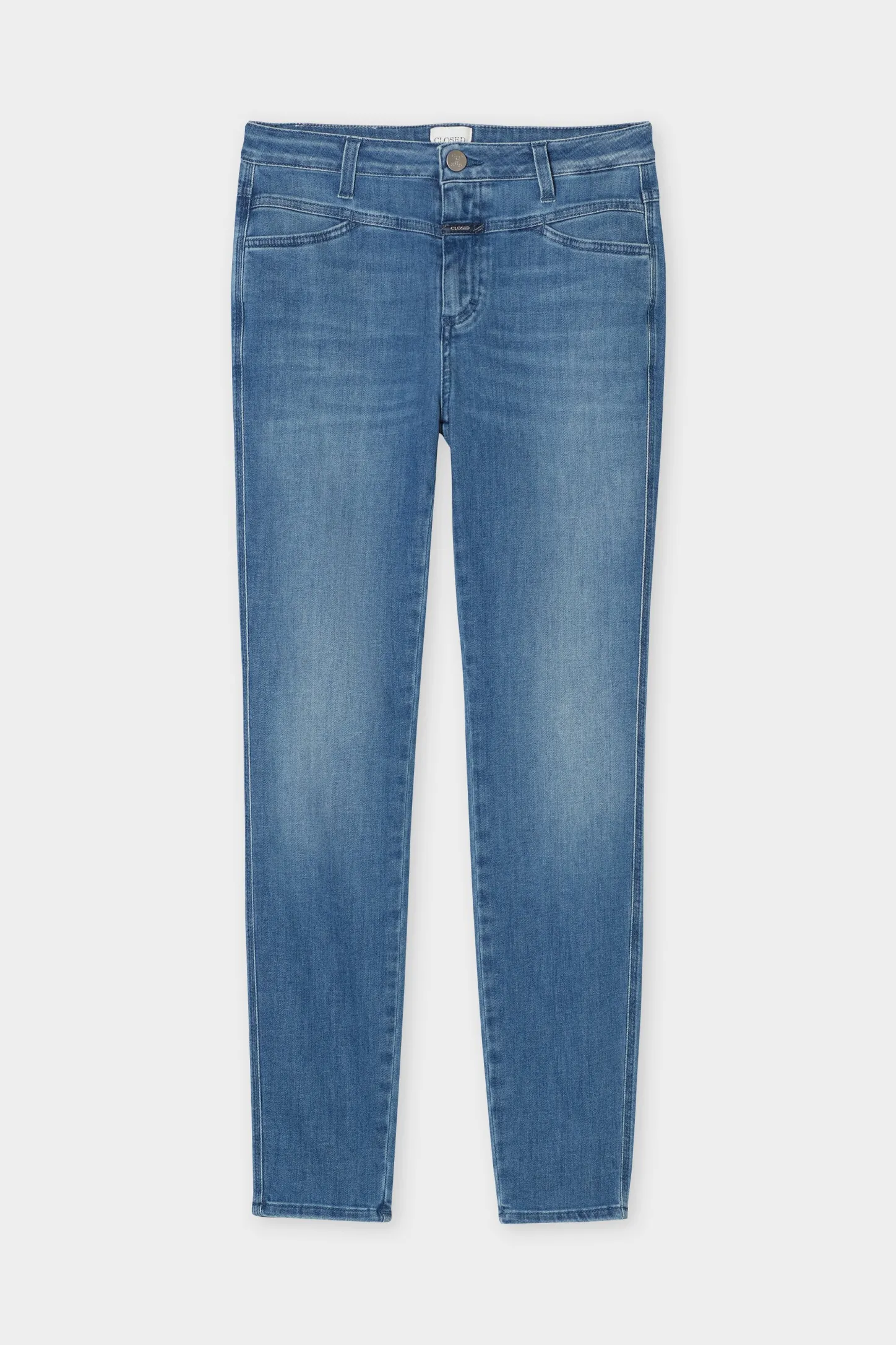 CLOSED Jeans>Skinny Jeans - Stijlnaam Skinny Pusher Midden Blauw