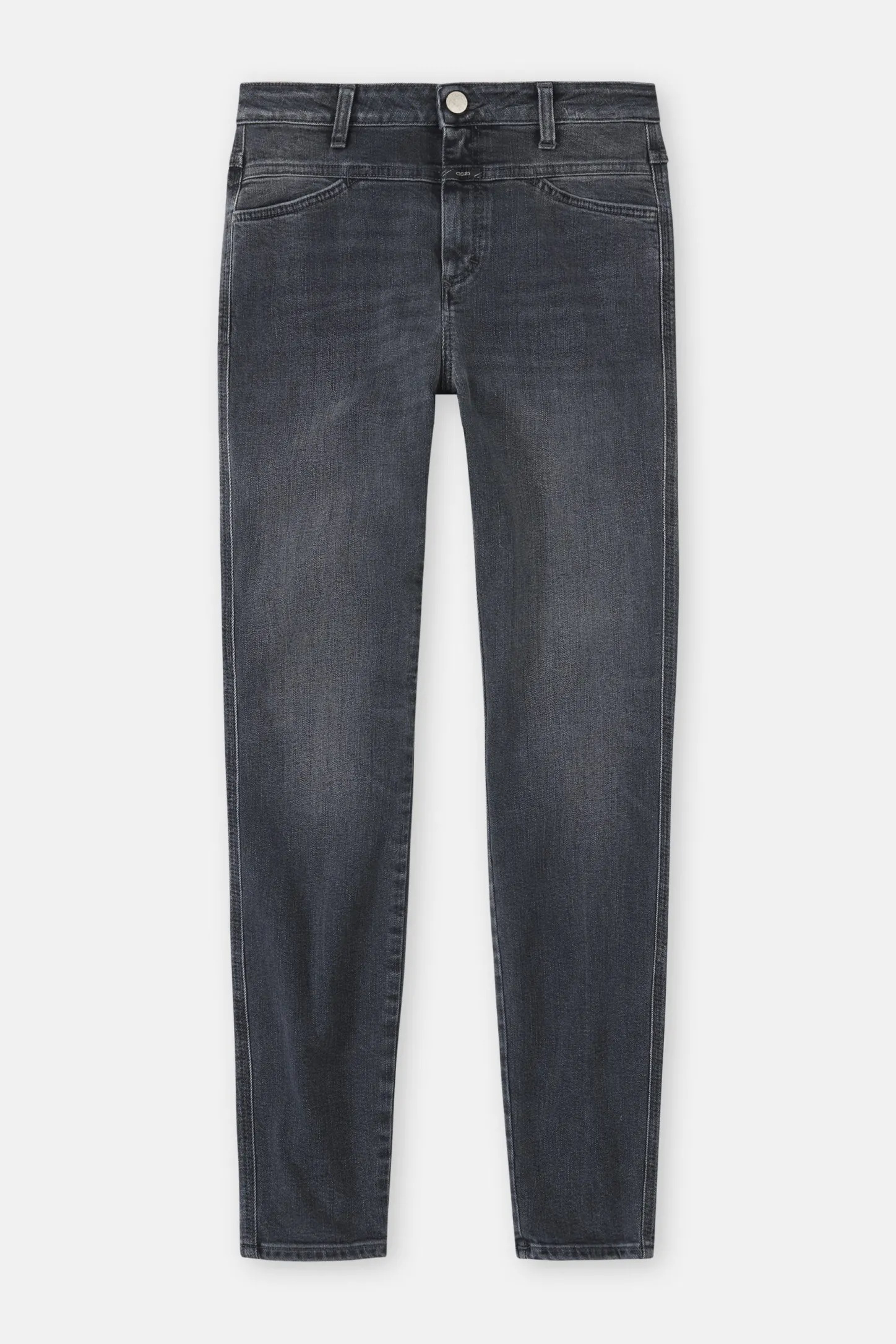 CLOSED Mager>Skinny Jeans - Stijlnaam Skinny Pusher Midden Grijs
