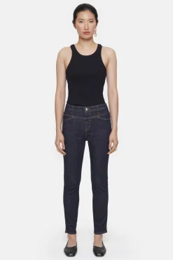CLOSED Mager>Skinny Jeans - Stijlnaam Skinny Pusher Donkerblauw