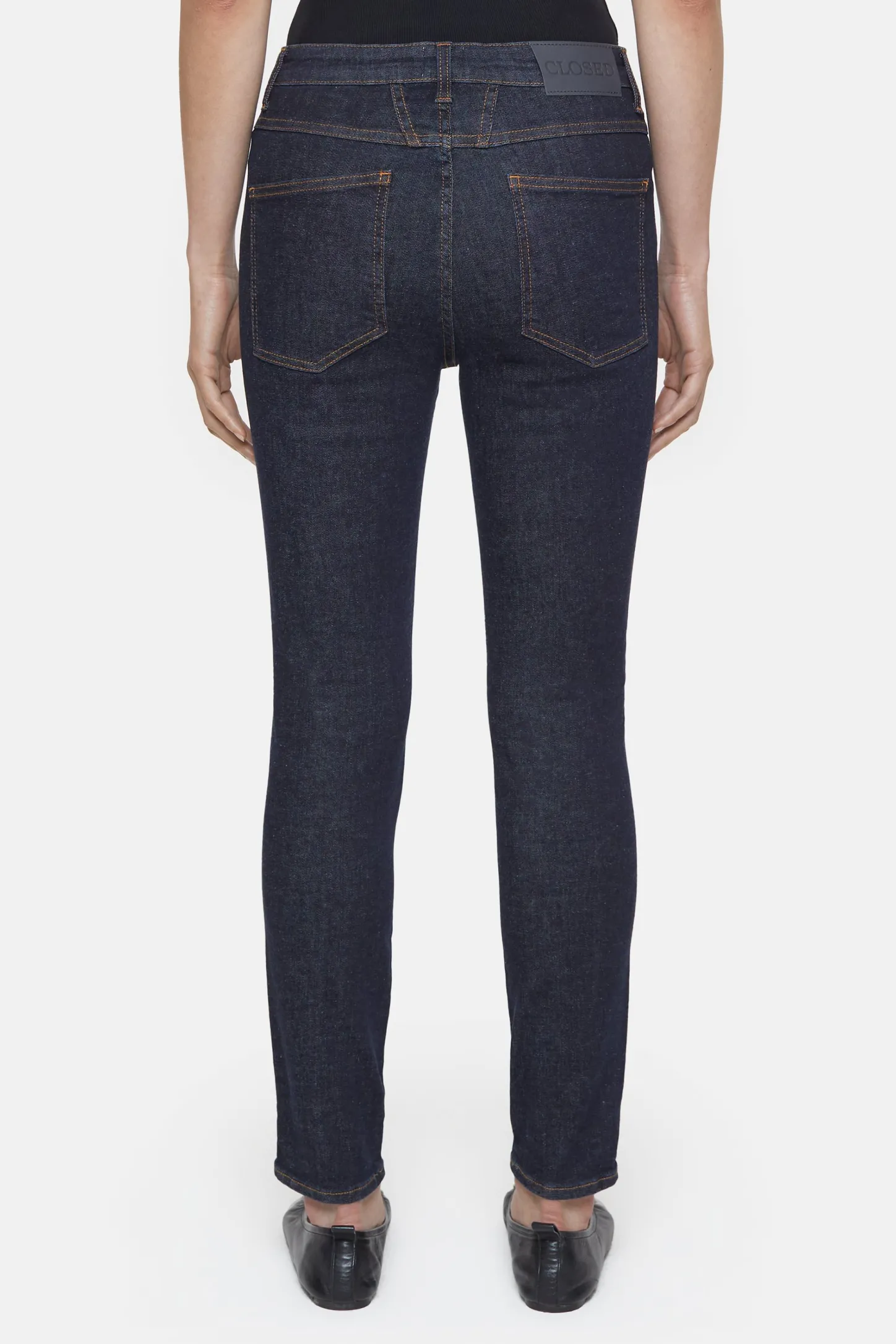 CLOSED Mager>Skinny Jeans - Stijlnaam Skinny Pusher Donkerblauw