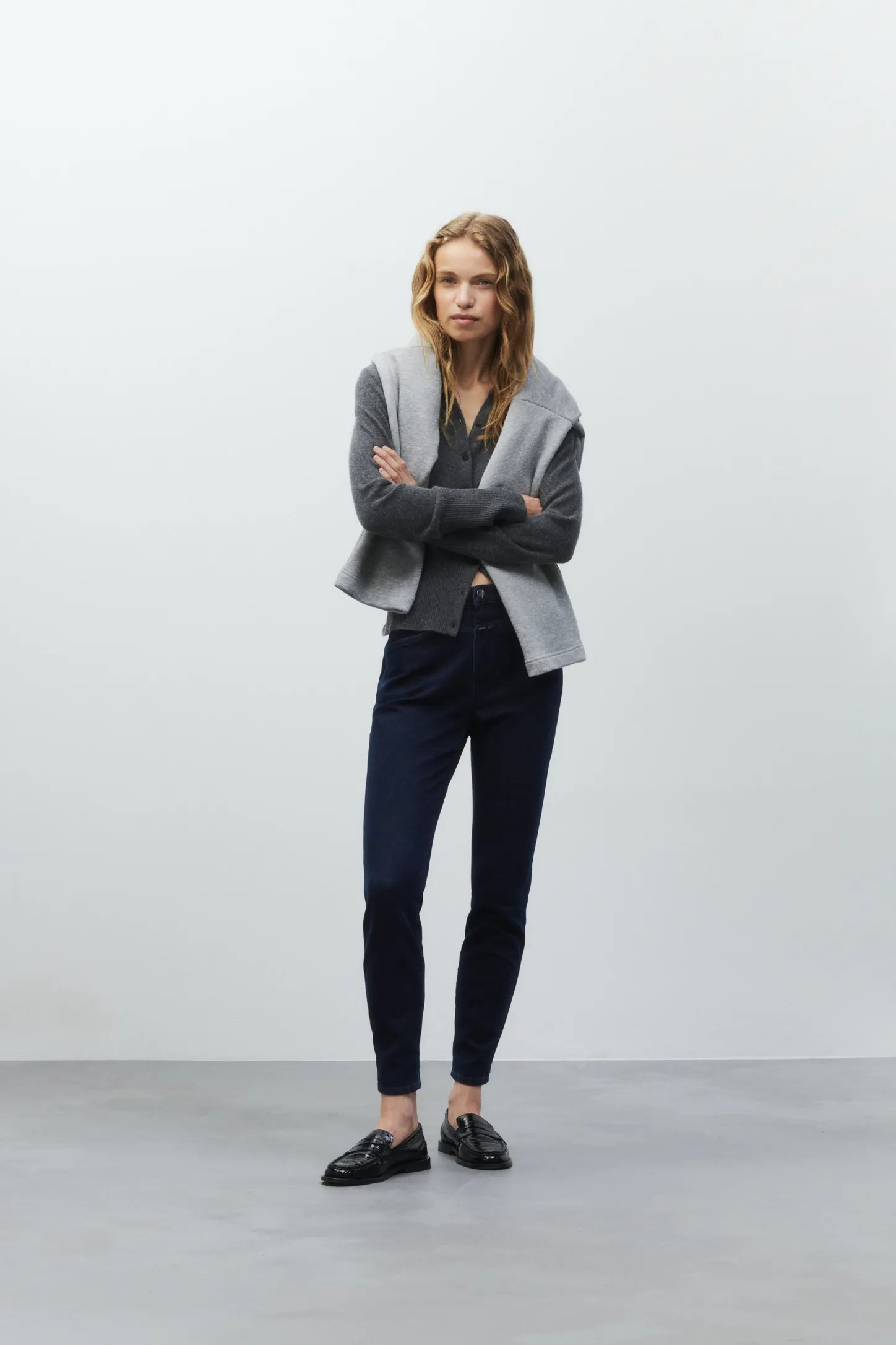 CLOSED Eco-Denim>Skinny Jeans - Stijlnaam Skinny Pusher Donkerblauw