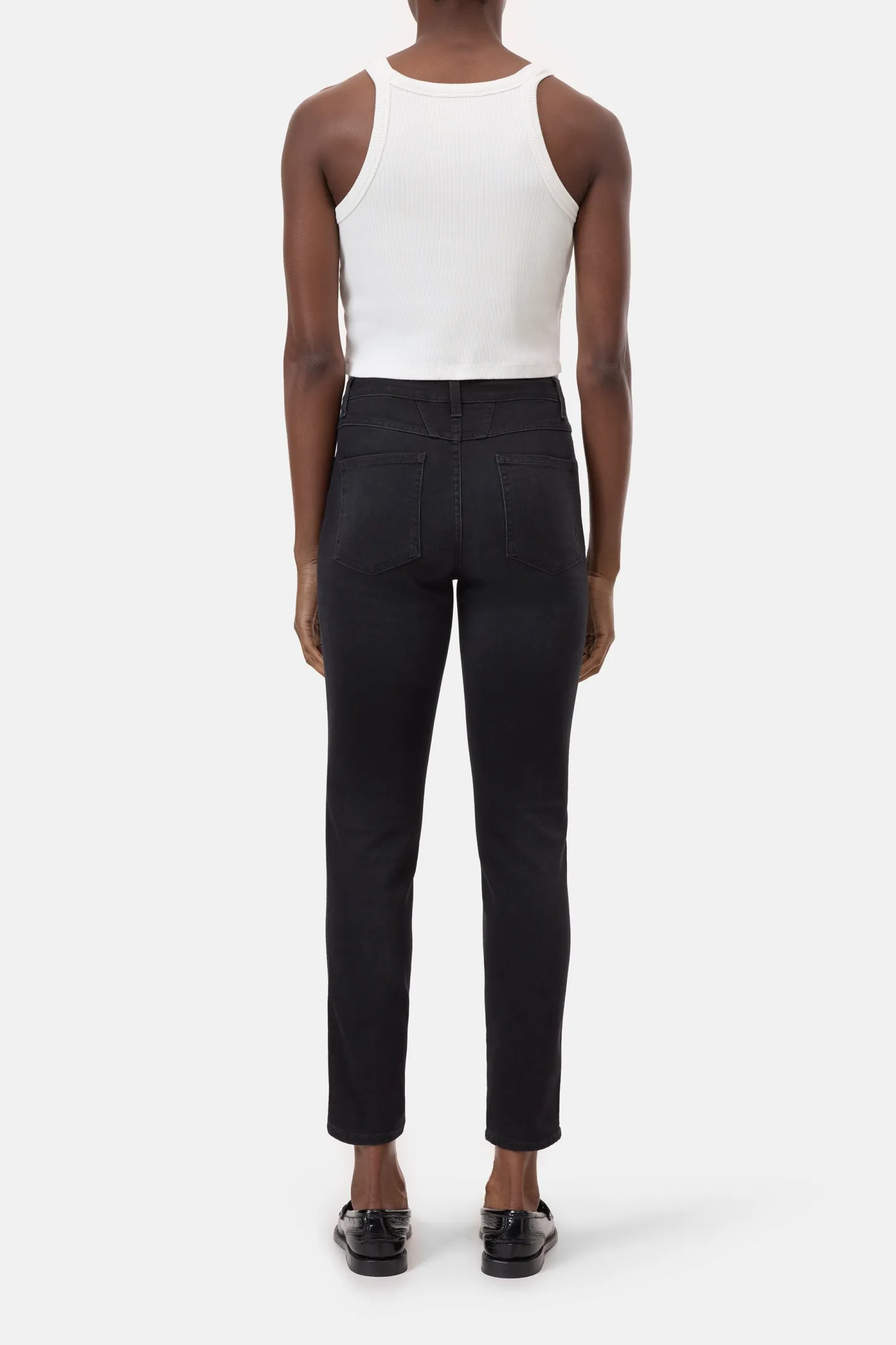 CLOSED Eco-Denim>Skinny Jeans - Stijlnaam Skinny Pusher Donker Grijs