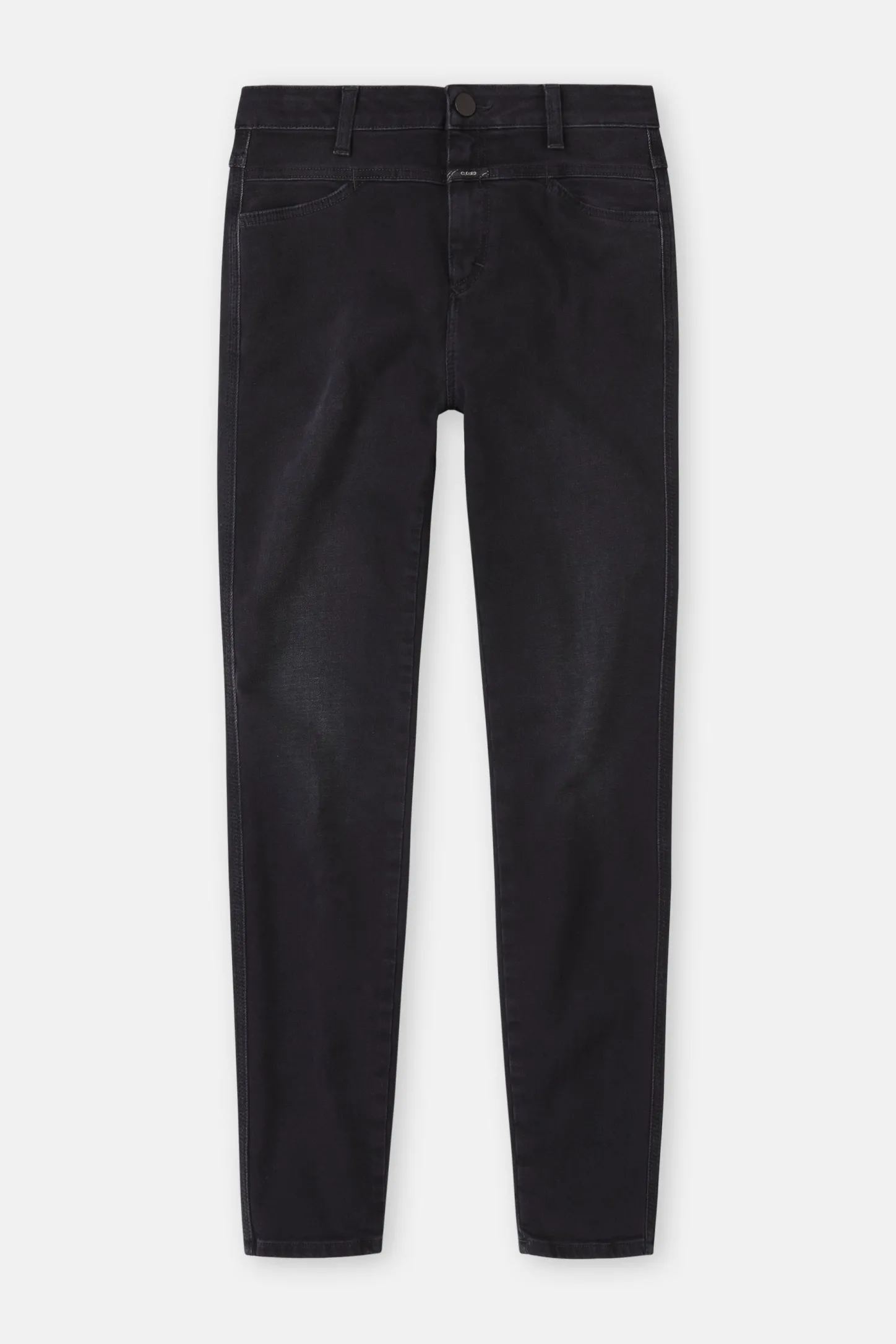 CLOSED Eco-Denim>Skinny Jeans - Stijlnaam Skinny Pusher Donker Grijs
