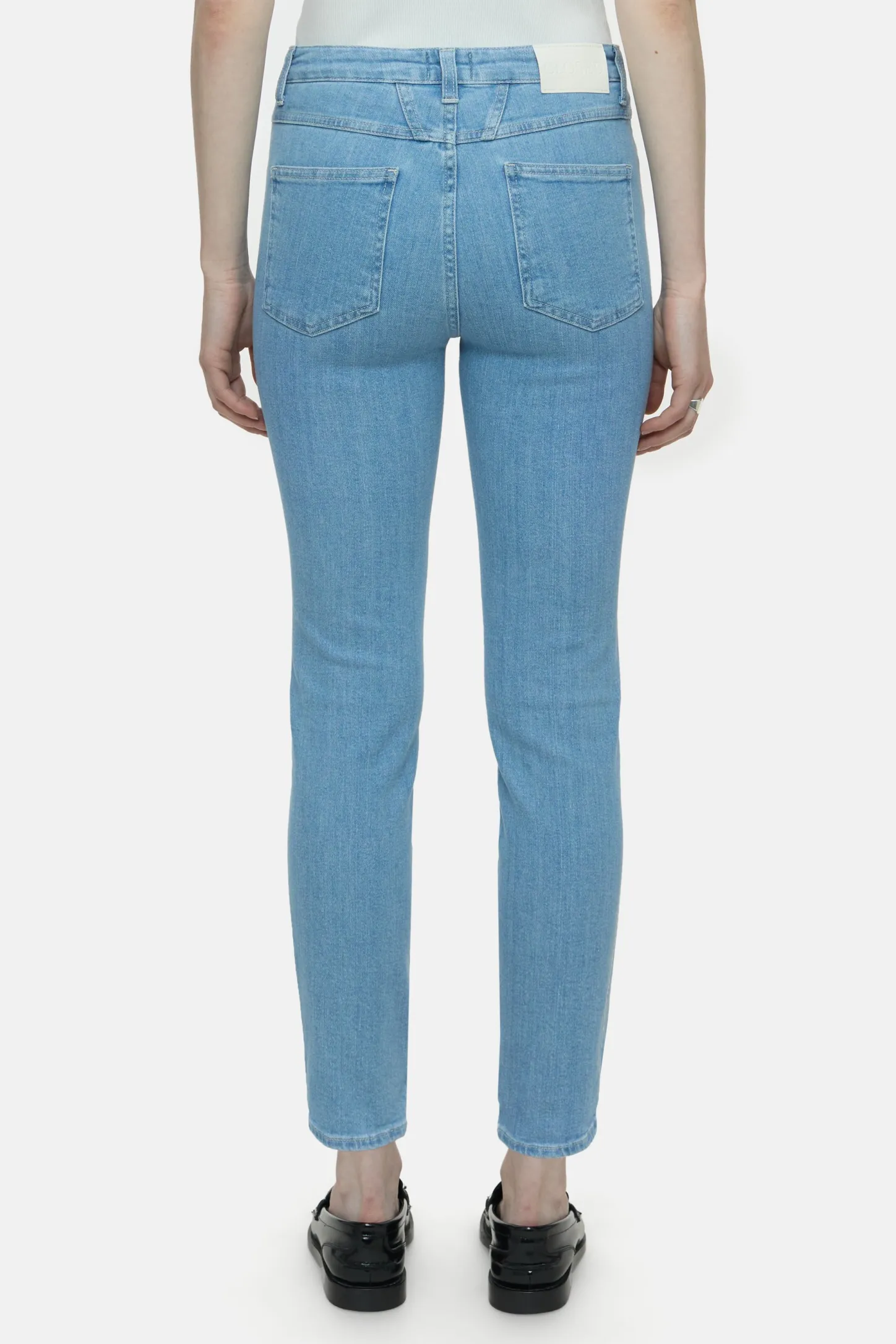CLOSED X-Pocket-Familie>Skinny Jeans - Stijlnaam Skinny Pusher Lichtblauw