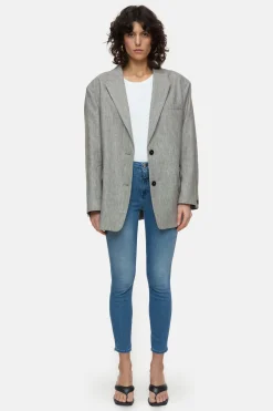 CLOSED X-Pocket-Familie>Skinny Jeans - Stijlnaam Skinny Pusher Midden Blauw