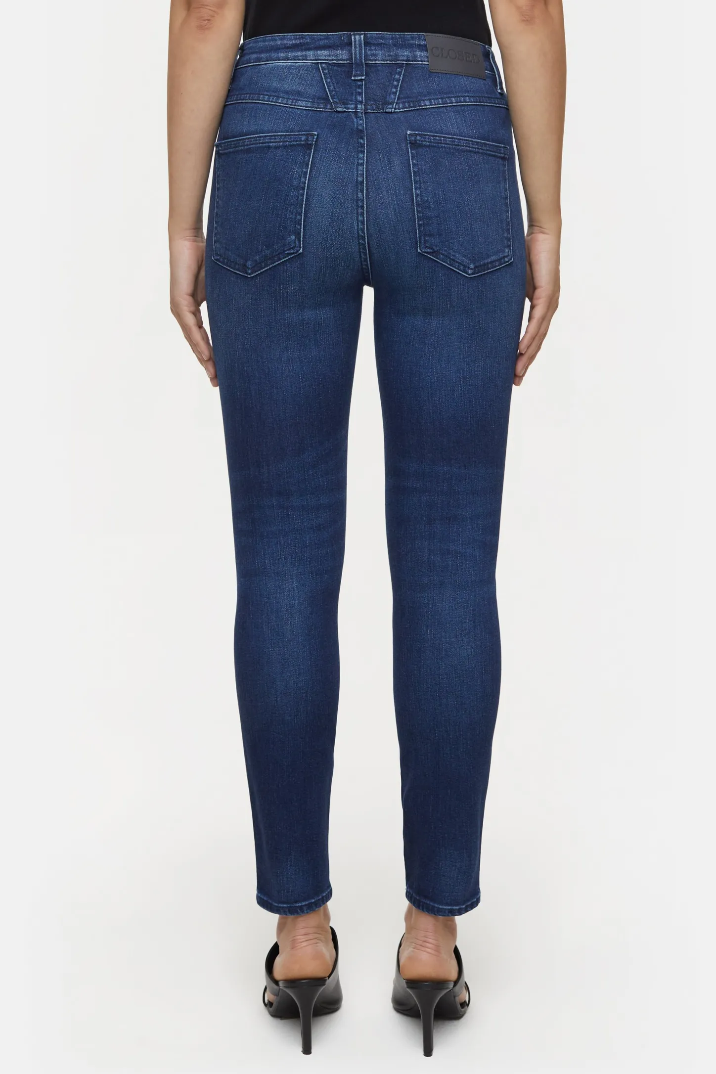CLOSED Mager>Skinny Jeans - Stijlnaam Skinny Pusher Donkerblauw