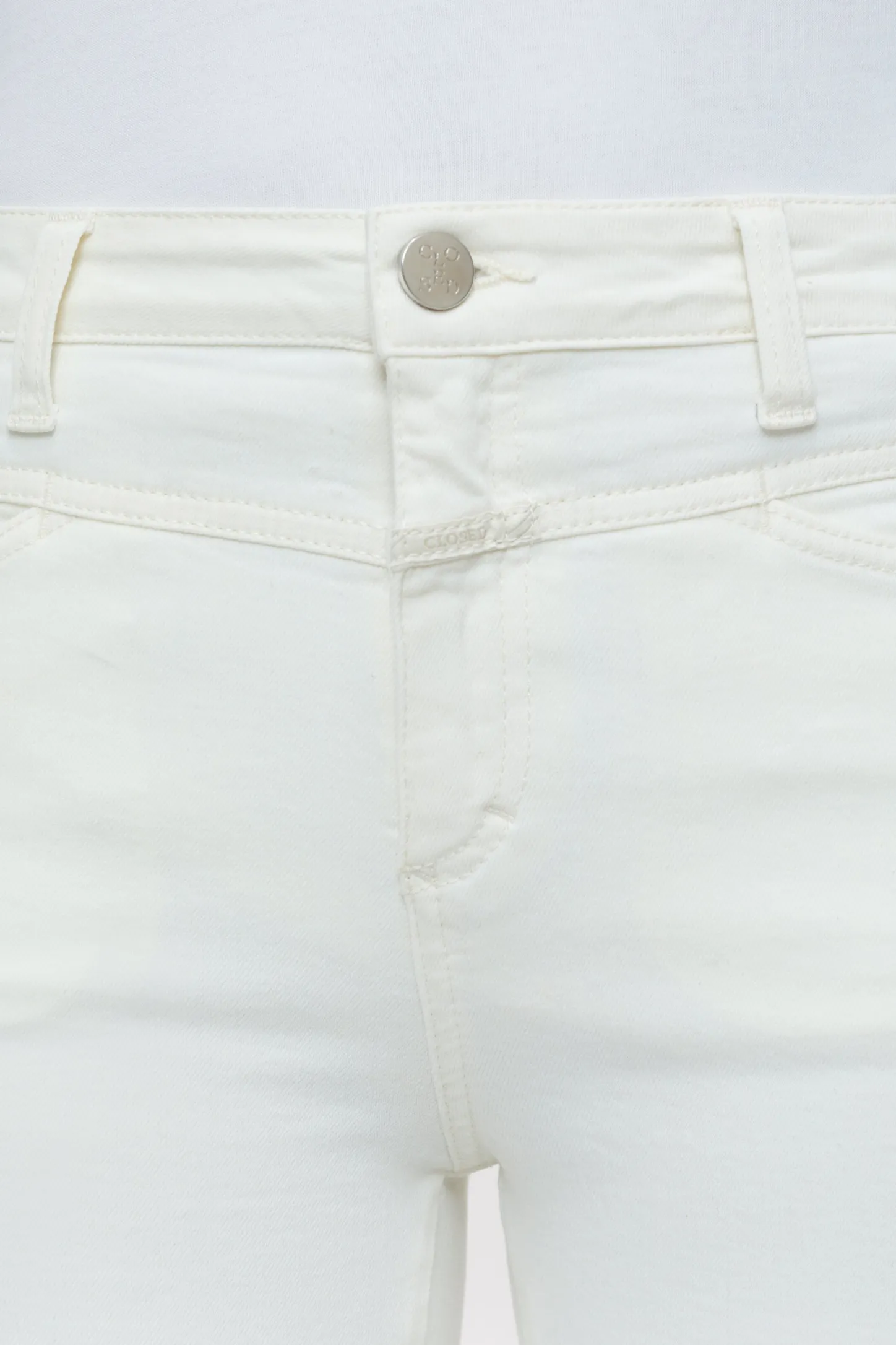 CLOSED Eco-Denim>Skinny Jeans - Stijlnaam Skinny Pusher Ivoor
