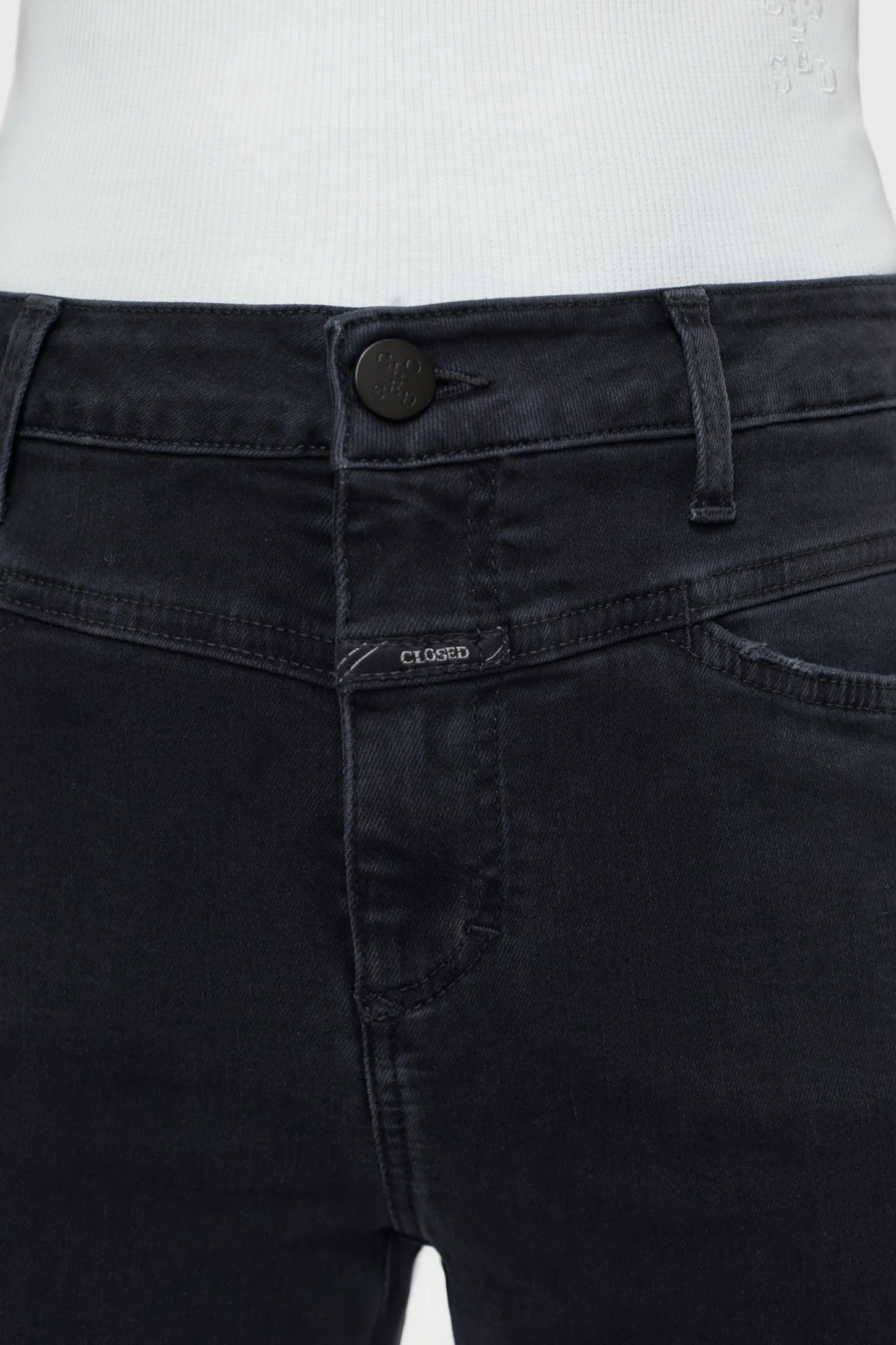 CLOSED X-Pocket-Familie>Skinny Jeans - Stijlnaam Skinny Pusher Zwartzwart