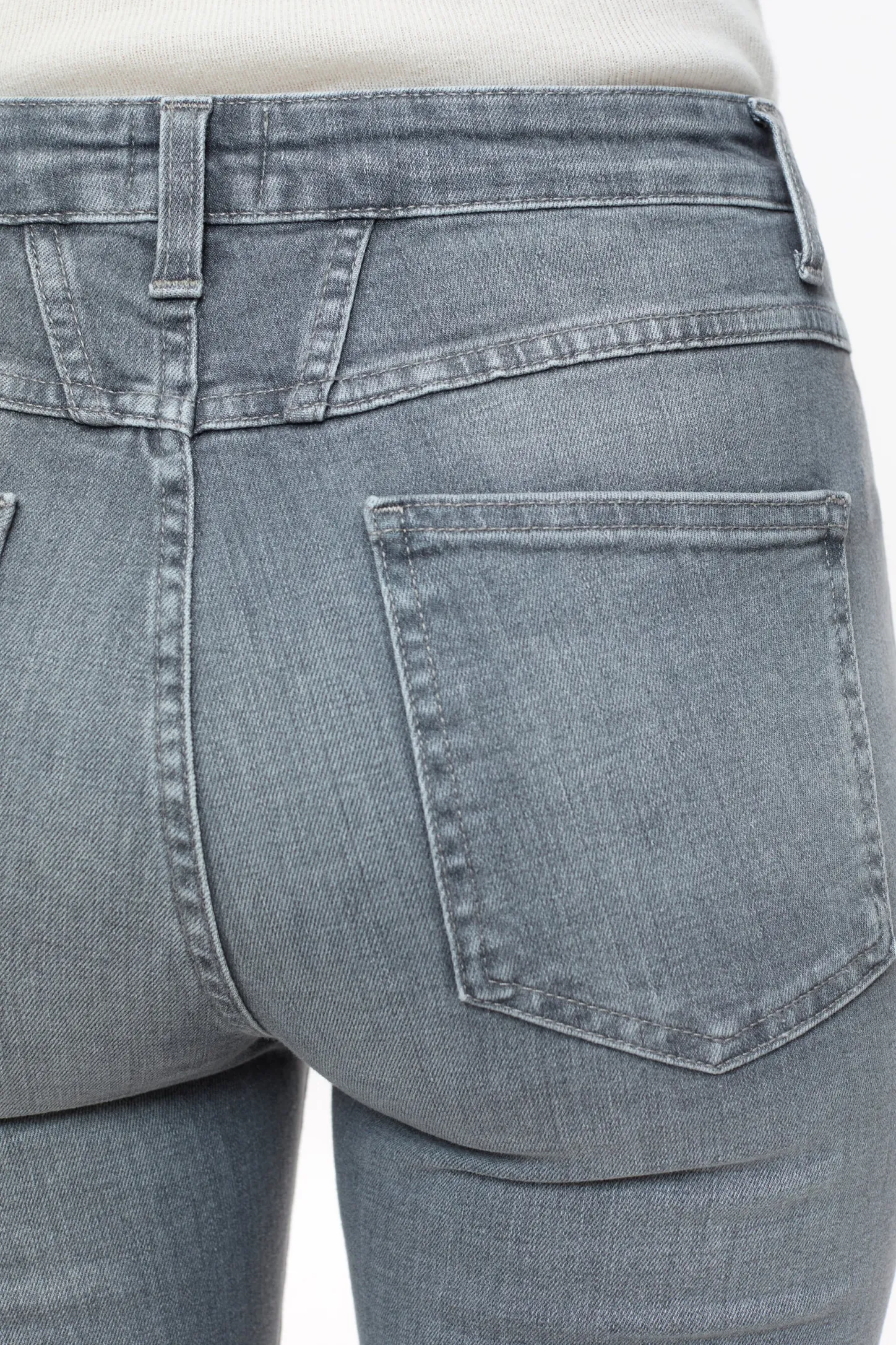 CLOSED Eco-Denim>Skinny Pusher In Denimstijl Midden Grijs