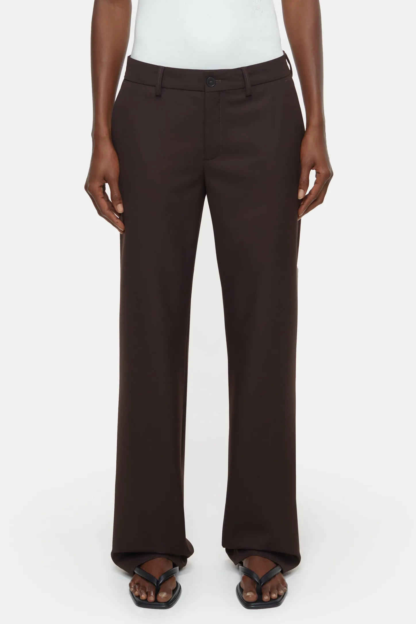 CLOSED Broek>Slanke Broek - Stijlnaam Bryson Koude Chocolademelk