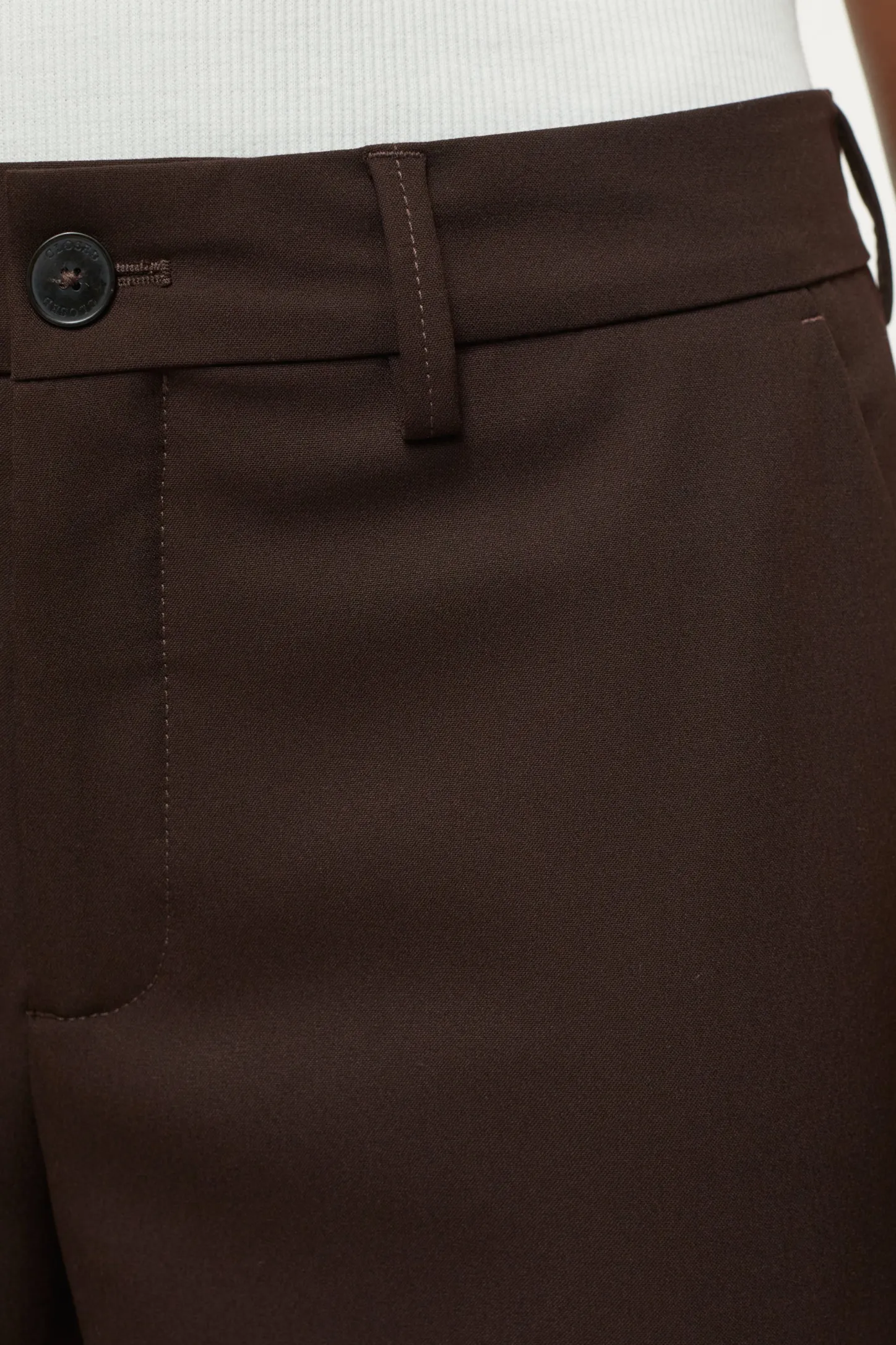 CLOSED Broek>Slanke Broek - Stijlnaam Bryson Koude Chocolademelk