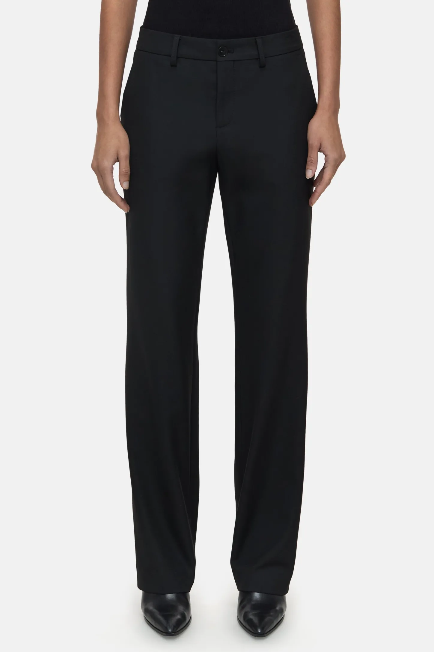 CLOSED Broek>Slanke Broek - Stijlnaam Bryson Zwart