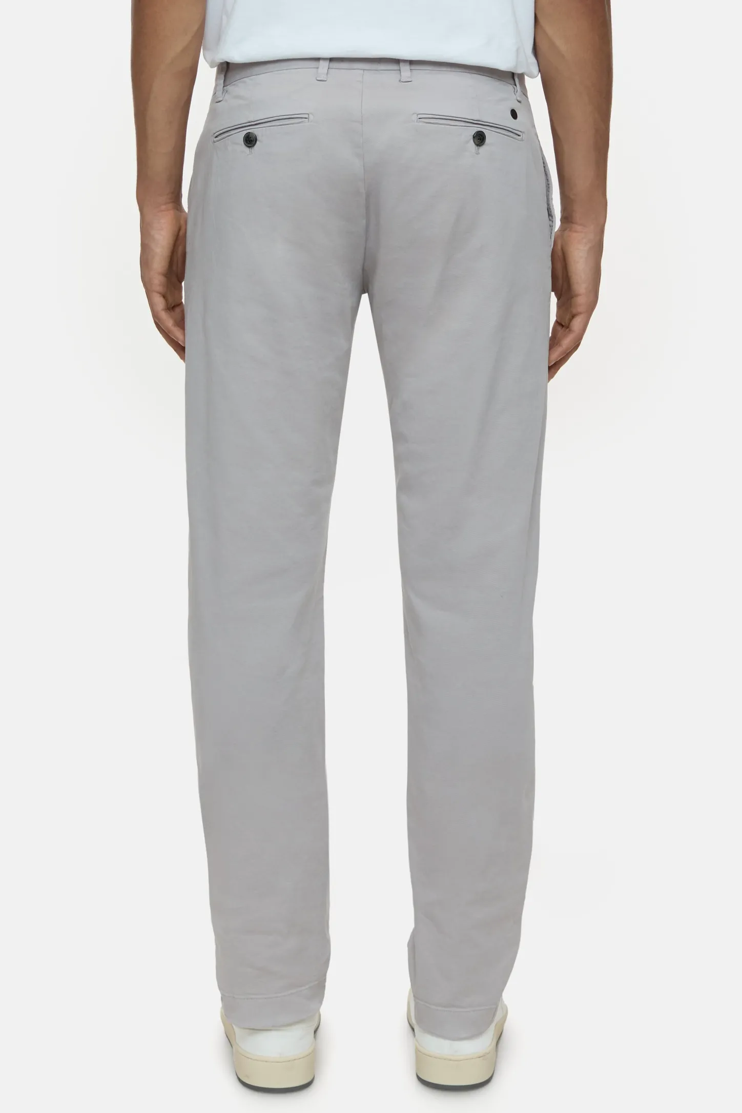 CLOSED Broek>Slanke Broek - Stijlnaam Clifton Slim Krijtgrijs