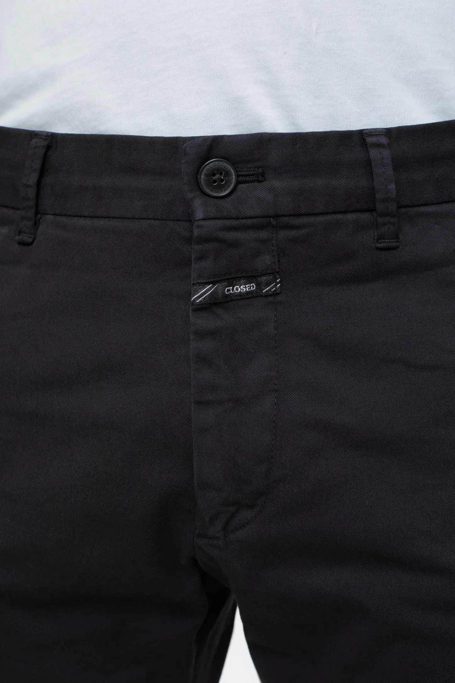 CLOSED Broek>Slanke Broek - Stijlnaam Clifton Slim Zwart