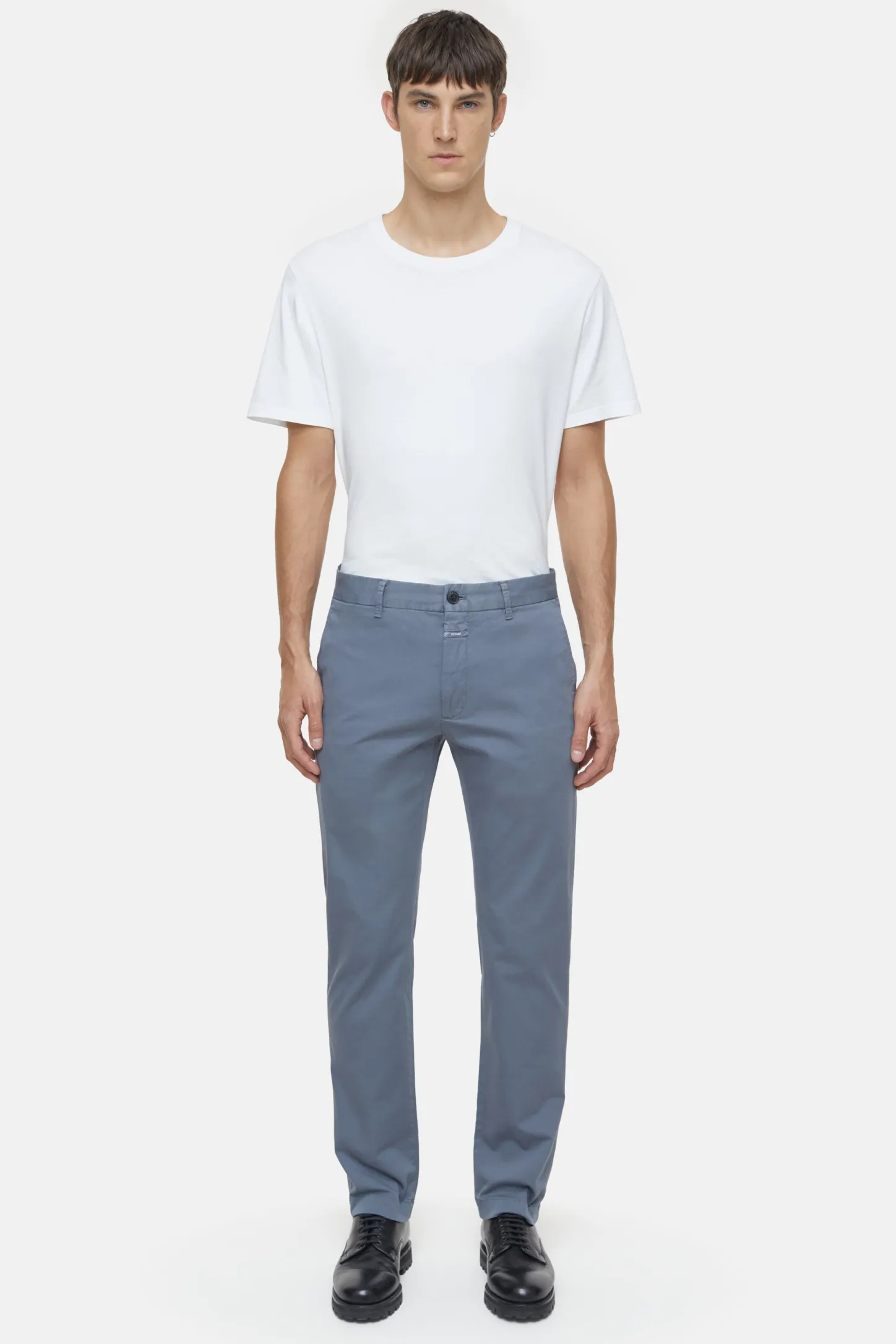 CLOSED Broek>Slanke Broek - Stijlnaam Clifton Slim Blauw Industrieel