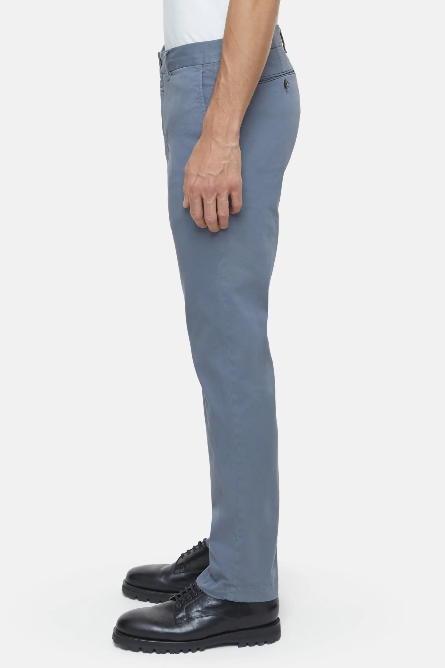 CLOSED Broek>Slanke Broek - Stijlnaam Clifton Slim Blauw Industrieel