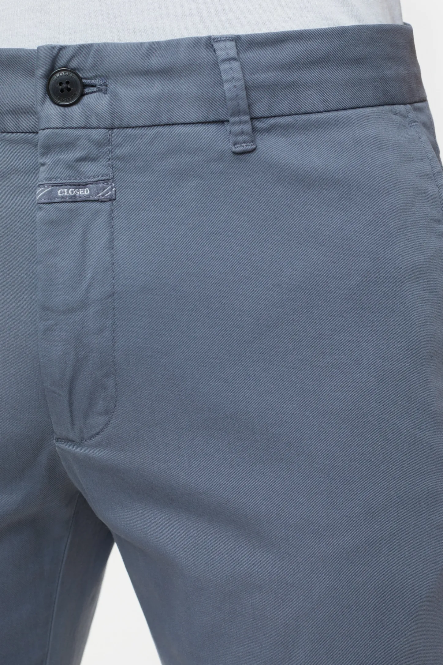 CLOSED Broek>Slanke Broek - Stijlnaam Clifton Slim Blauw Industrieel