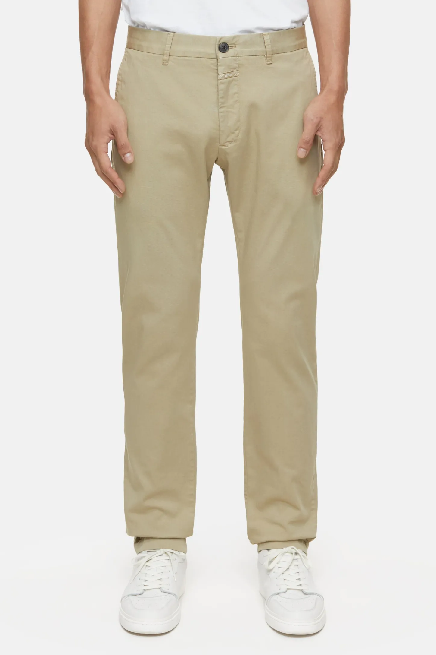 CLOSED Broek>Slanke Broek - Stijlnaam Clifton Slim Salie Jij