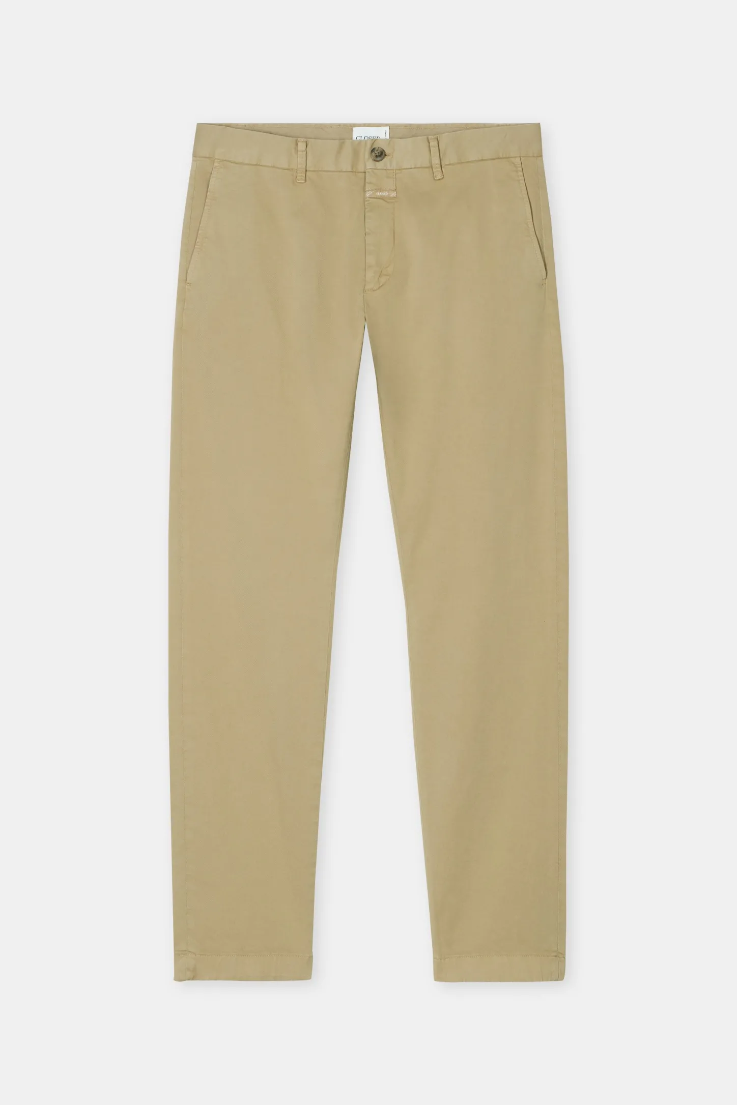 CLOSED Broek>Slanke Broek - Stijlnaam Clifton Slim Chino Beige