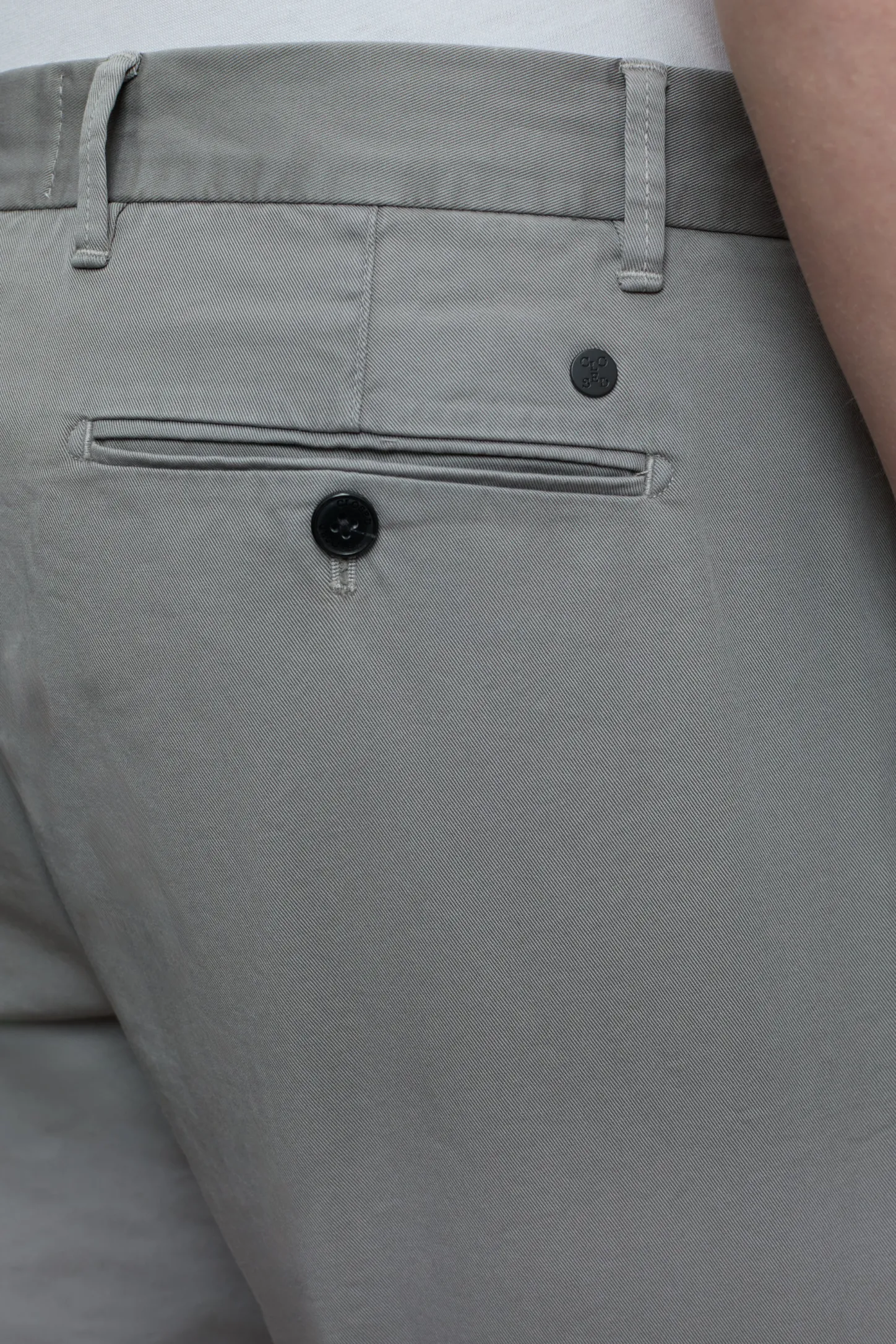 CLOSED Broek>Slanke Broek - Stijlnaam Clifton Slim Steengrijs