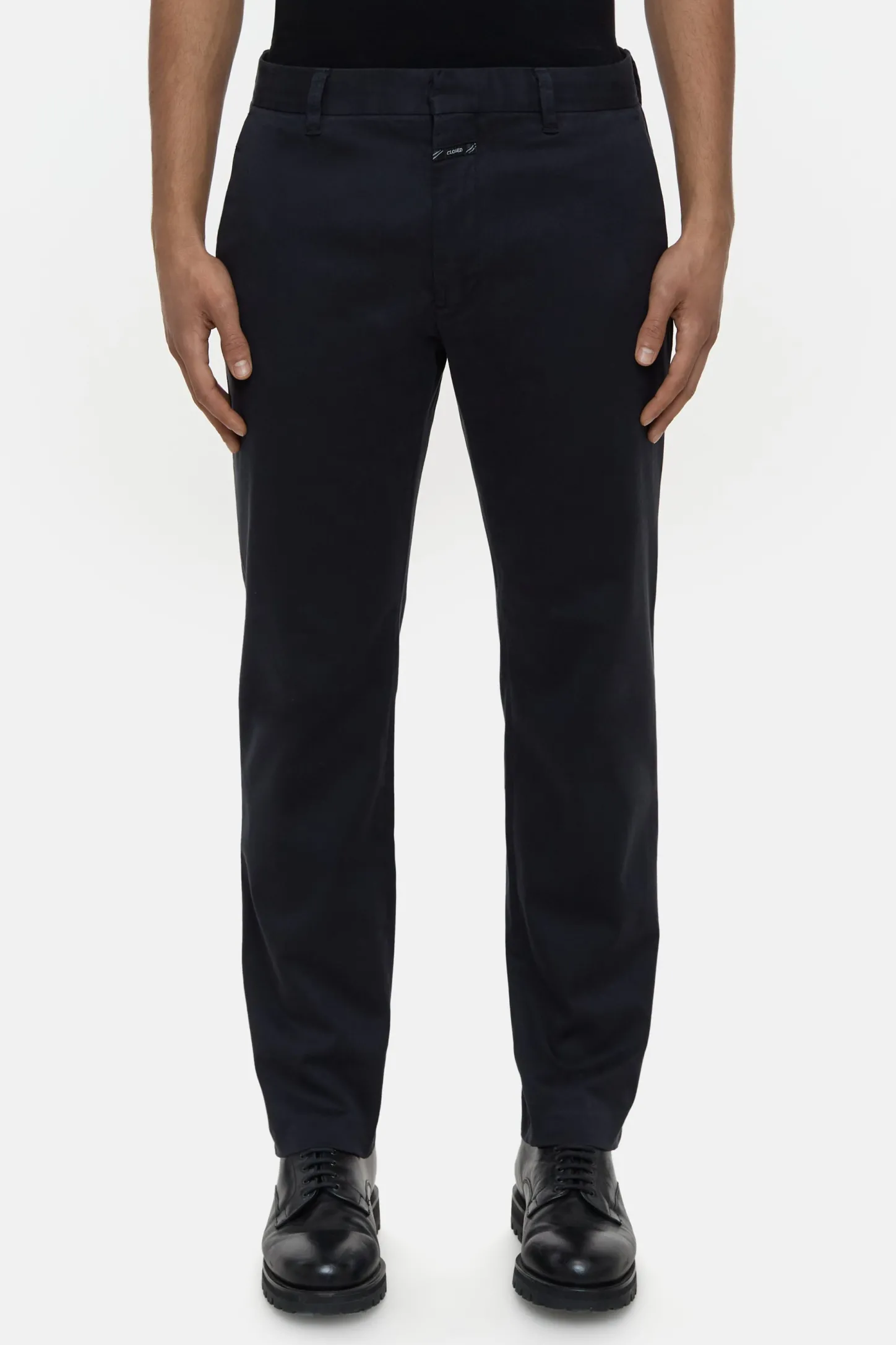CLOSED Broek>Slanke Broek - Stijlnaam Darwin Slim Zwarte Marine