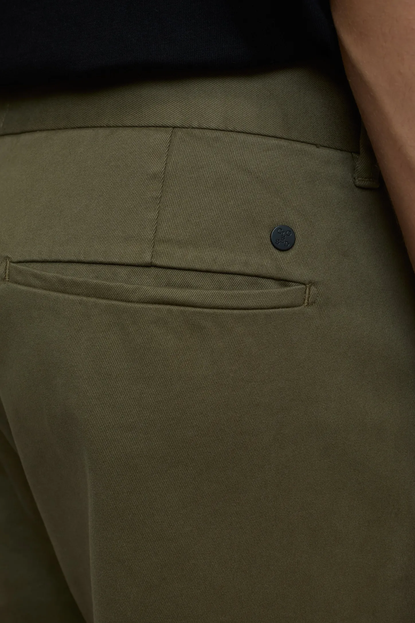 CLOSED Broek>Slanke Broek - Stijlnaam Darwin Slim Industrieel Groen