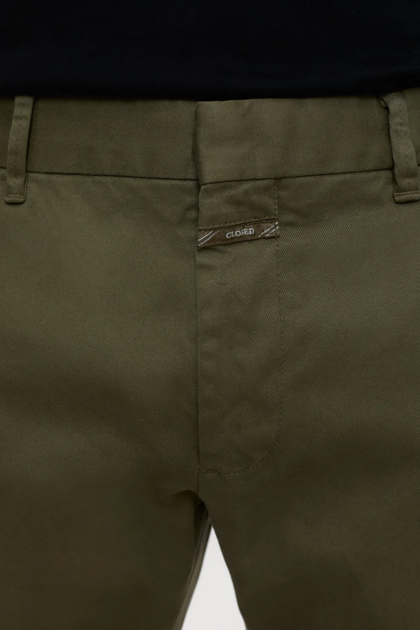 CLOSED Broek>Slanke Broek - Stijlnaam Darwin Slim Industrieel Groen