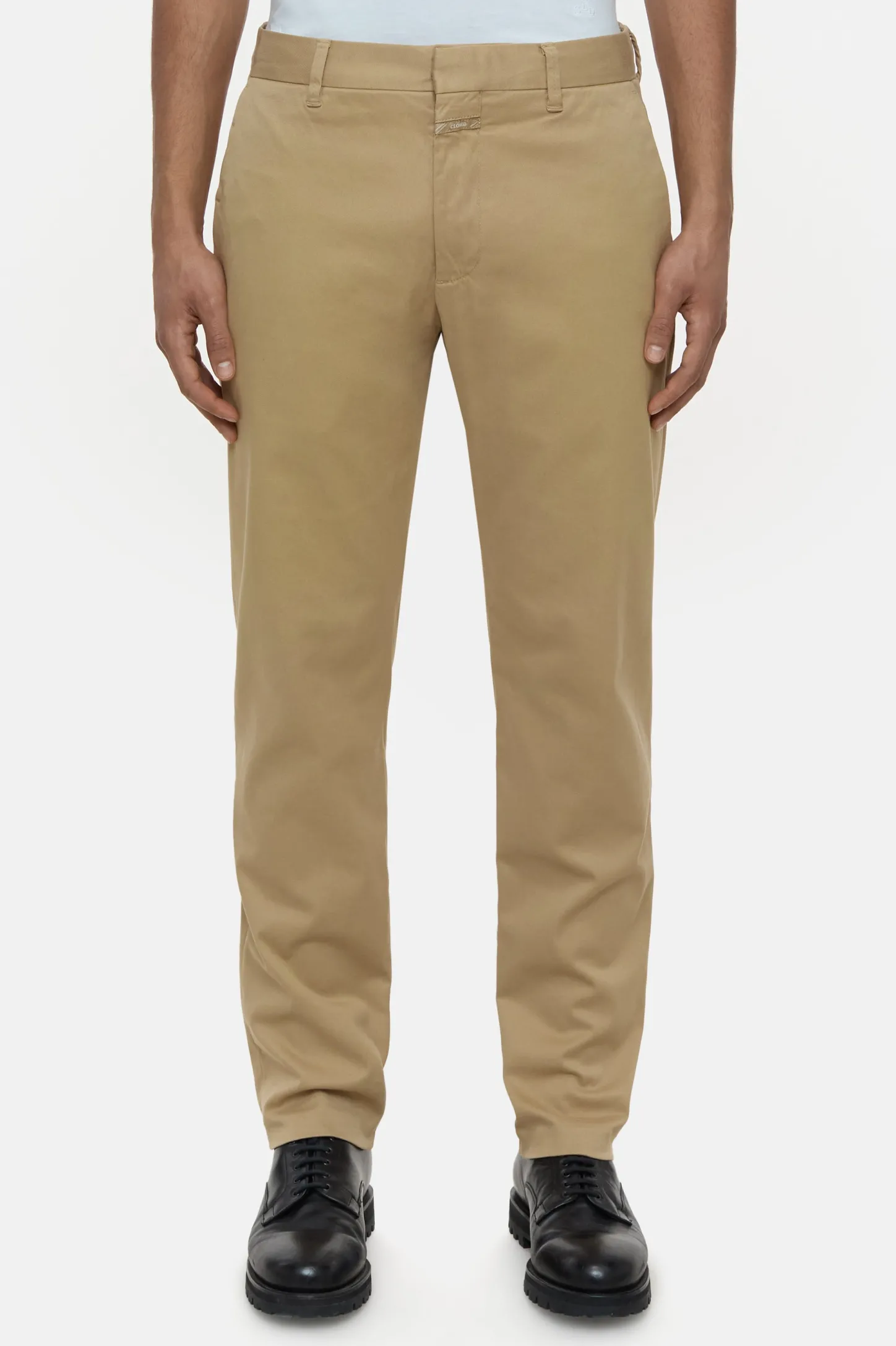 CLOSED Broek>Slanke Broek - Stijlnaam Darwin Slim Chino Beige
