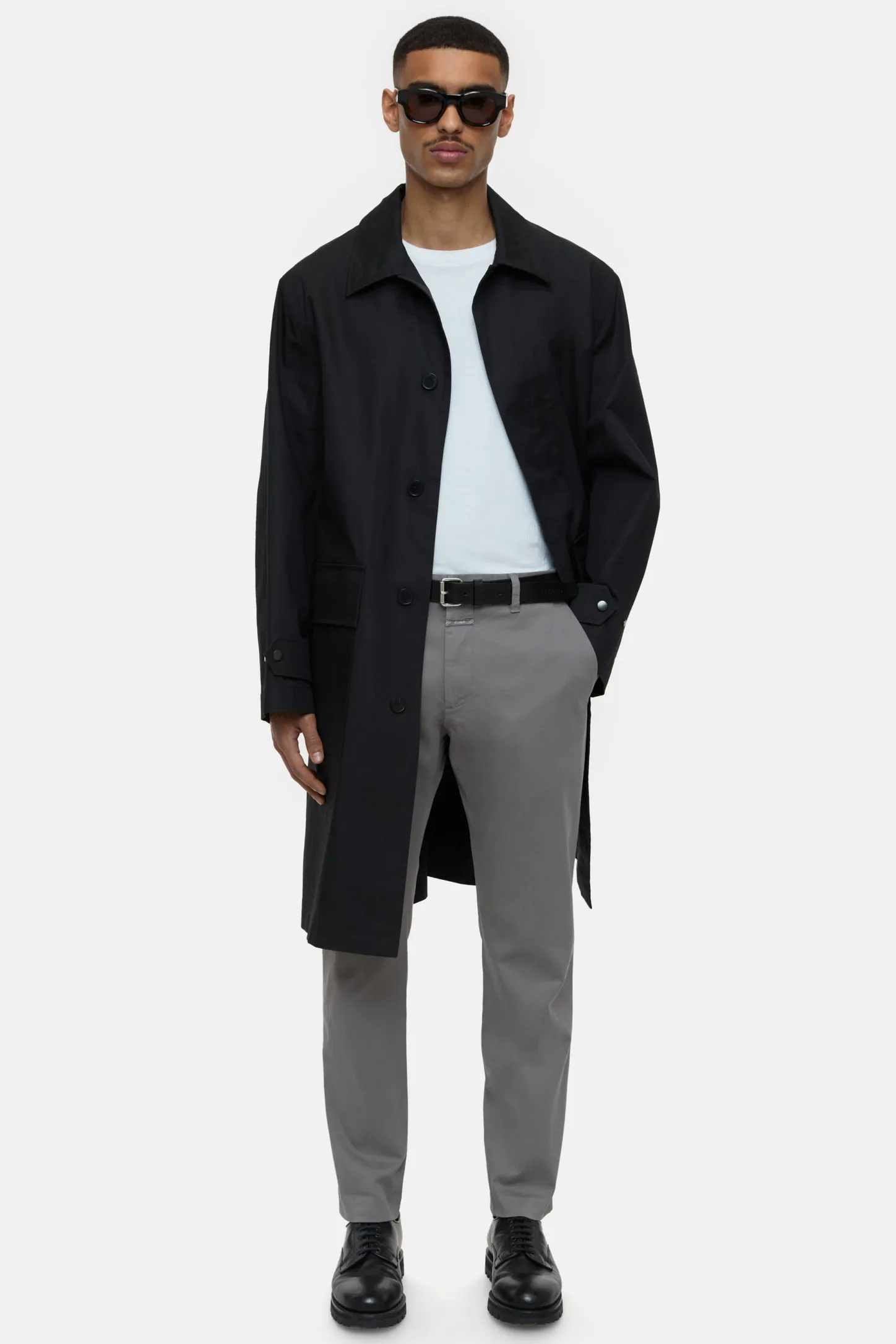 CLOSED Broek>Slanke Broek - Stijlnaam Darwin Slim Steengrijs