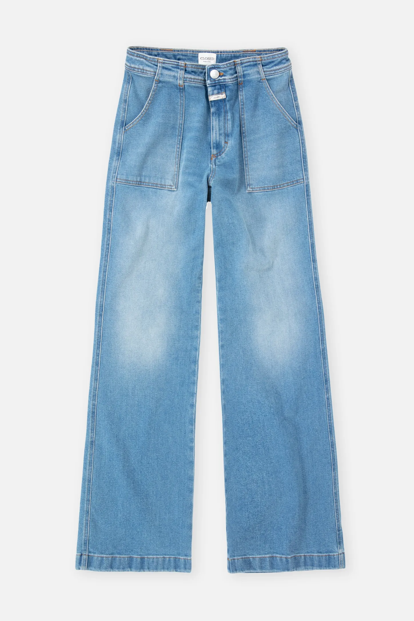 CLOSED Lange Denim>Slim Jeans - Stijlnaam Aria Midden Blauw