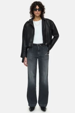 CLOSED Dun>Slim Jeans - Stijlnaam Aria Midden Grijs
