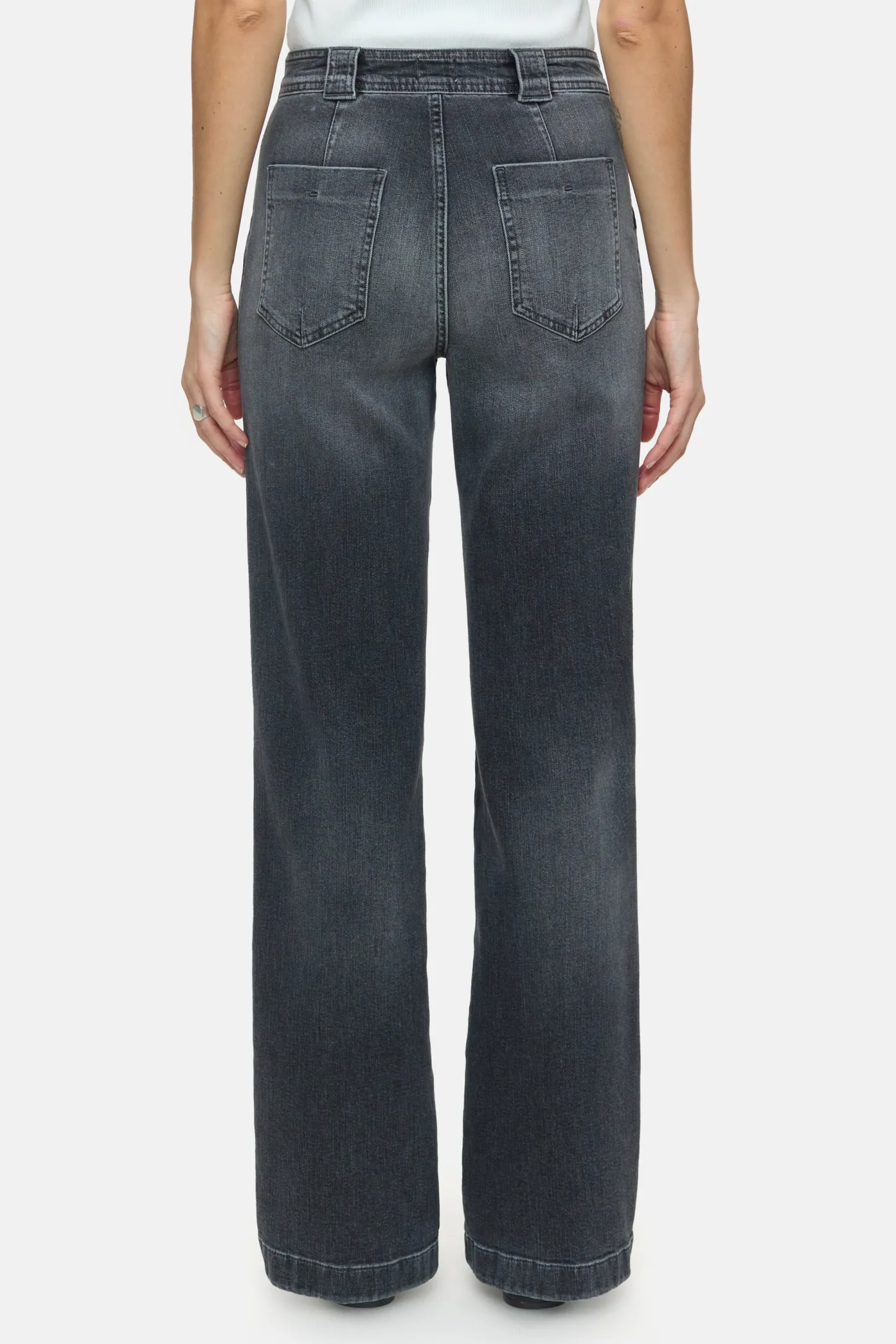 CLOSED Dun>Slim Jeans - Stijlnaam Aria Midden Grijs