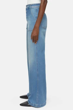 CLOSED Ras>Slim Jeans - Stijlnaam Aria Midden Blauw