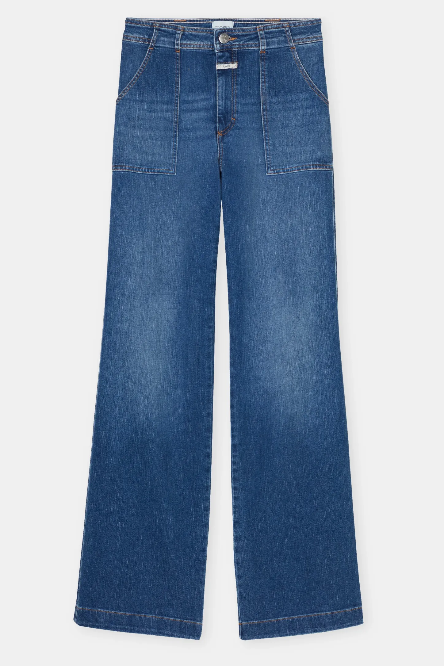 CLOSED Dun>Slim Jeans - Stijlnaam Aria Midden Blauw
